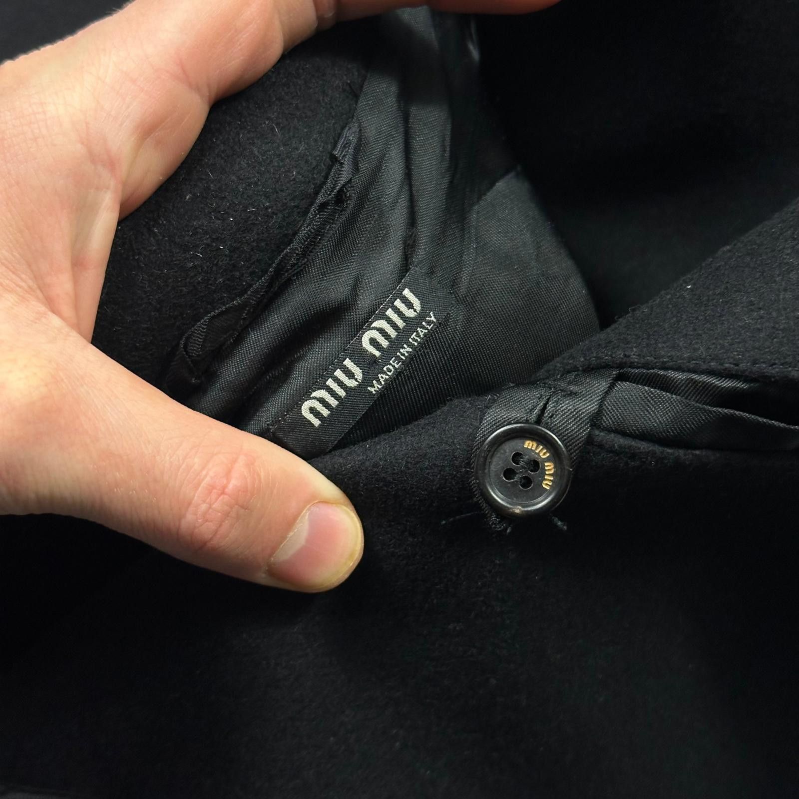 Miu Miu Miu Miu 2008 Wool & Nylon Boxy Bomber Jacket - IT48 (M/L) Size US M / EU 48-50 / 2 - 9 Thumbnail