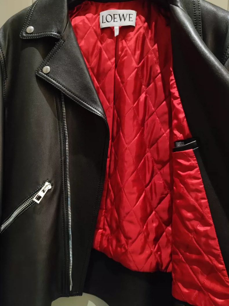 Loewe LOEWE Skin coat with flap zipper Size L / US 10 / IT 46 - 6 Thumbnail