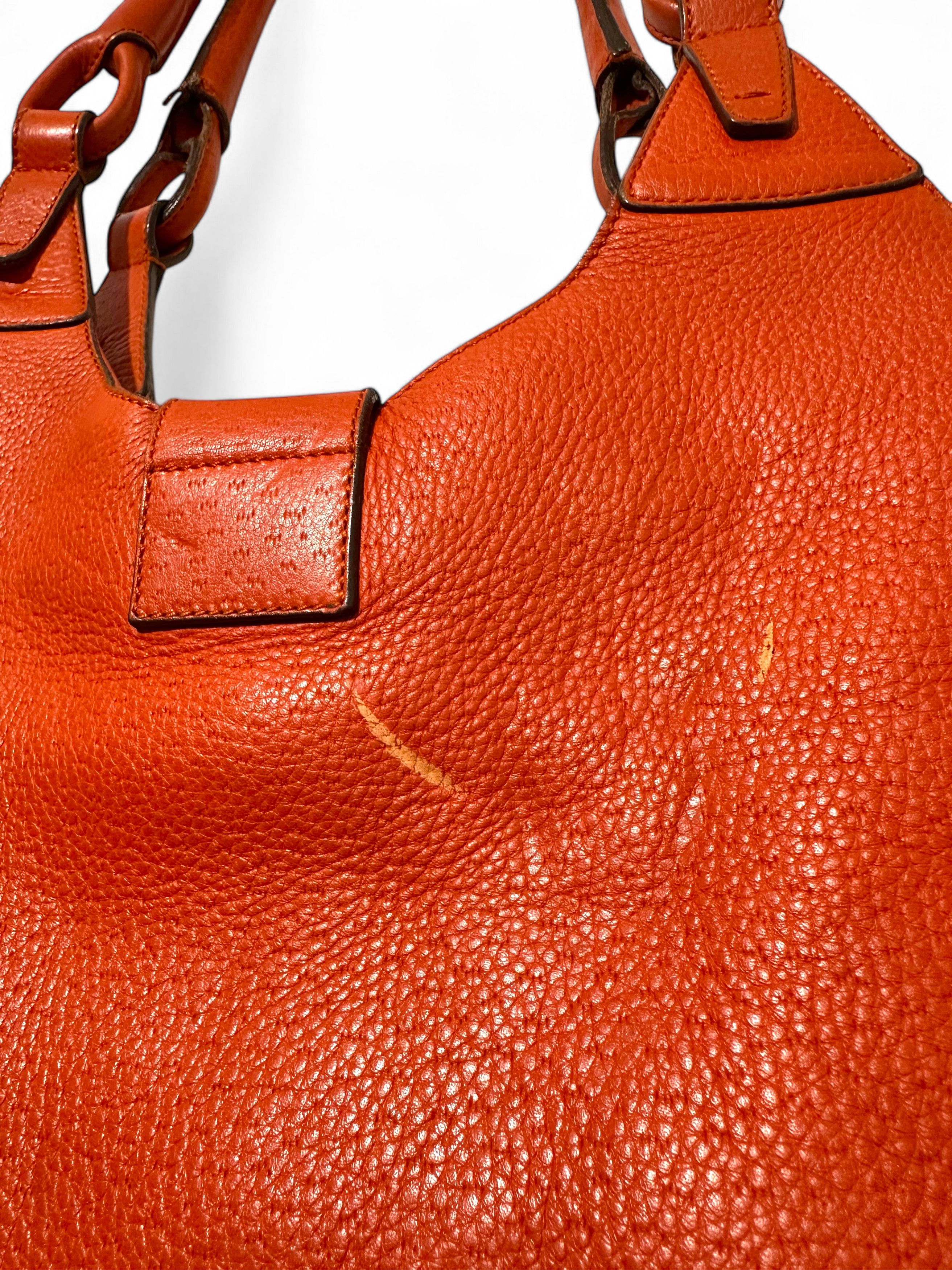 Salvatore Ferragamo Rare Salvatore Ferragamo Leather Gancini Tote Shoulder Bag Size ONE SIZE - 6 Thumbnail