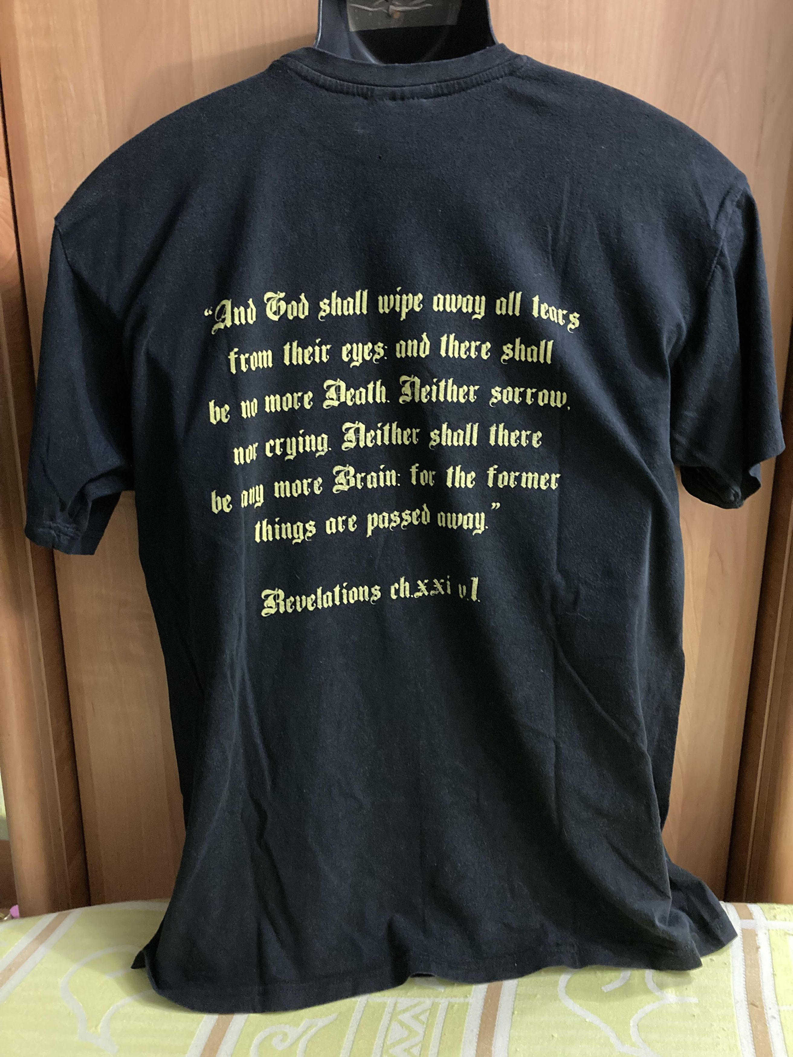 Band Tees × Iron Maiden × Vintage Vintage Iron Maiden Shirt Piece Of Mind 2004 Size US L / EU 52-54 / 3 - 6 Thumbnail