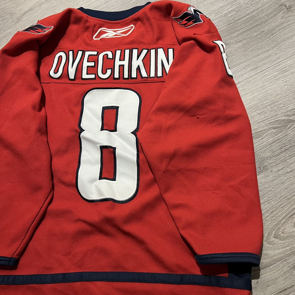 NHL Washington capitals hockey jersey Alex Ovechkin Size US M / EU 48-50 / 2 - 2 Thumbnail
