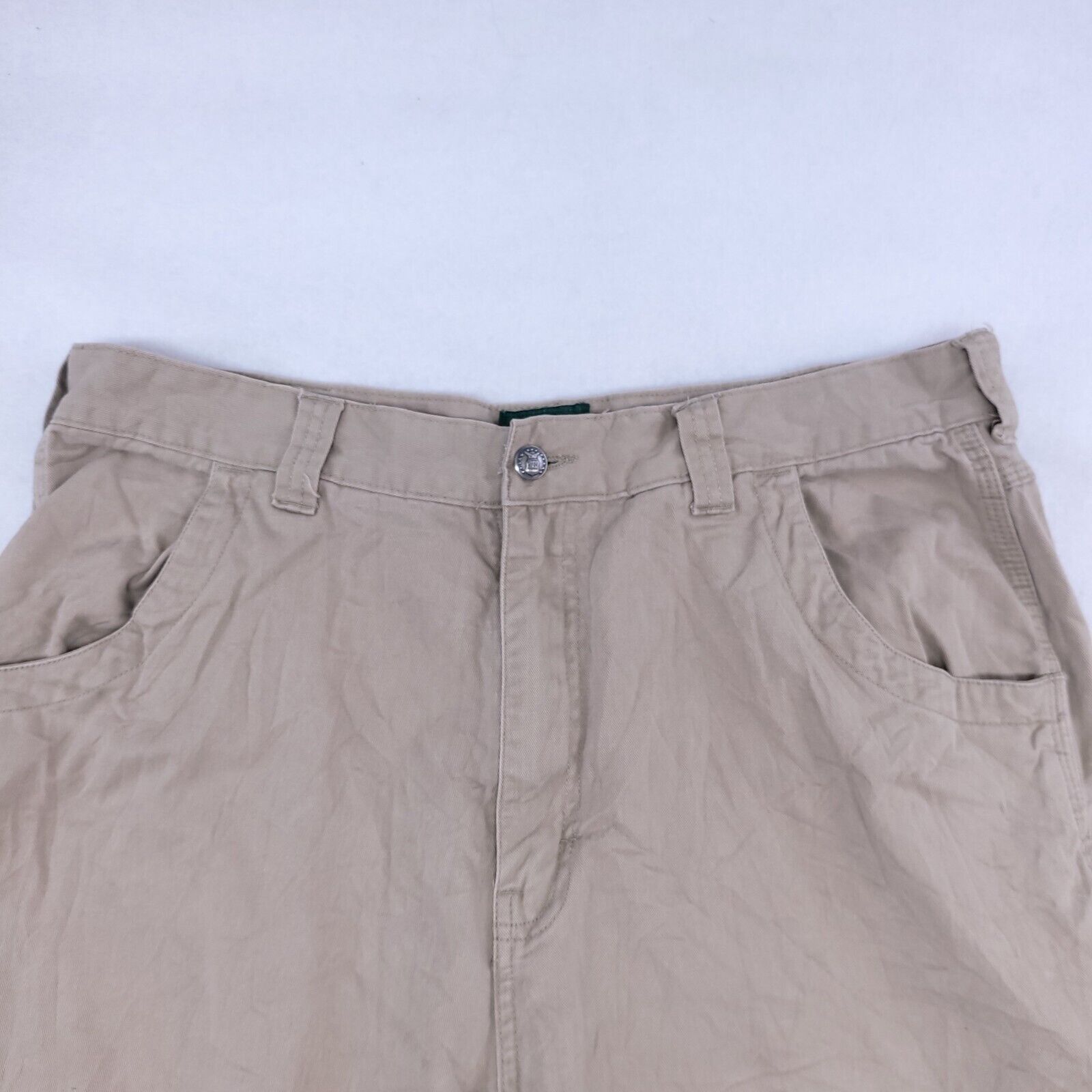 Cabelas Cabelas Medium Wash Button Chino Pants Mens Size 33/34 Beige Size 34" / US 12 / IT 48 - 1 Thumbnail