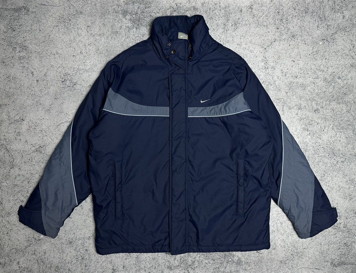 Vintage Vintage Nike Swoosh Winter Puffer Jacket Size US M / EU 48-50 / 2 - 1 Thumbnail