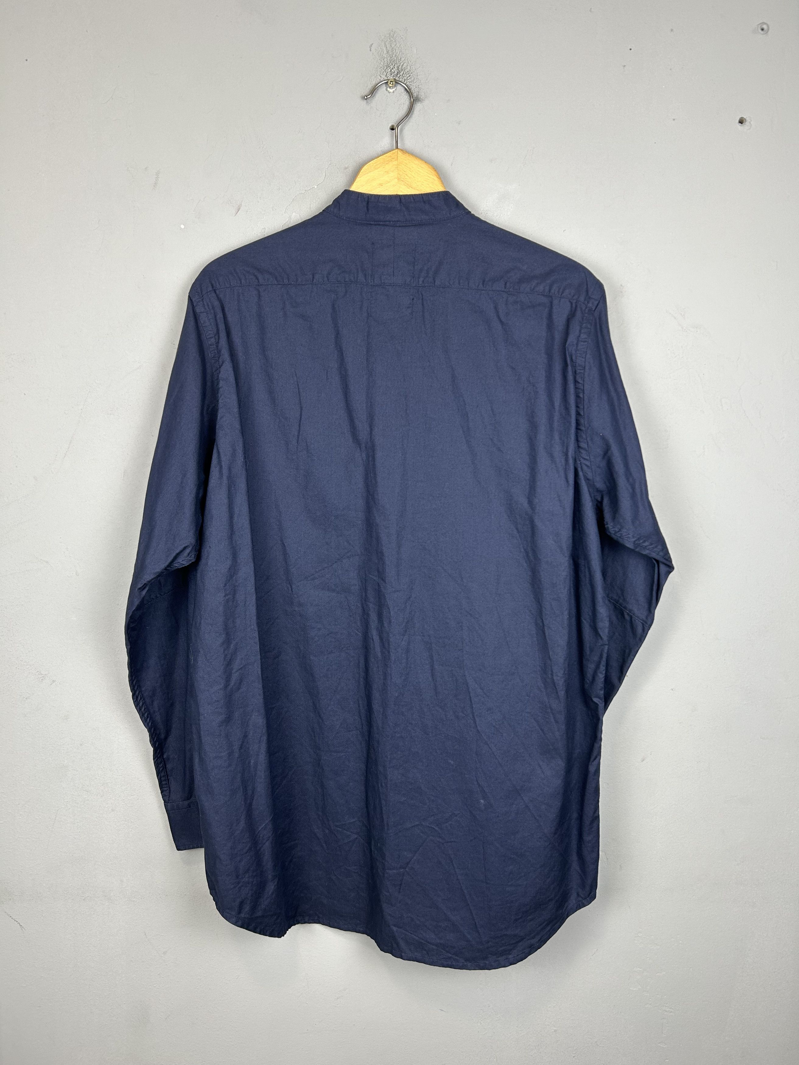 G-Star G-Star Raw Shirt Relaxed Bristum C-Less 1/2 PLK Long Sleeve Size US M / EU 48-50 / 2 - 4 Thumbnail