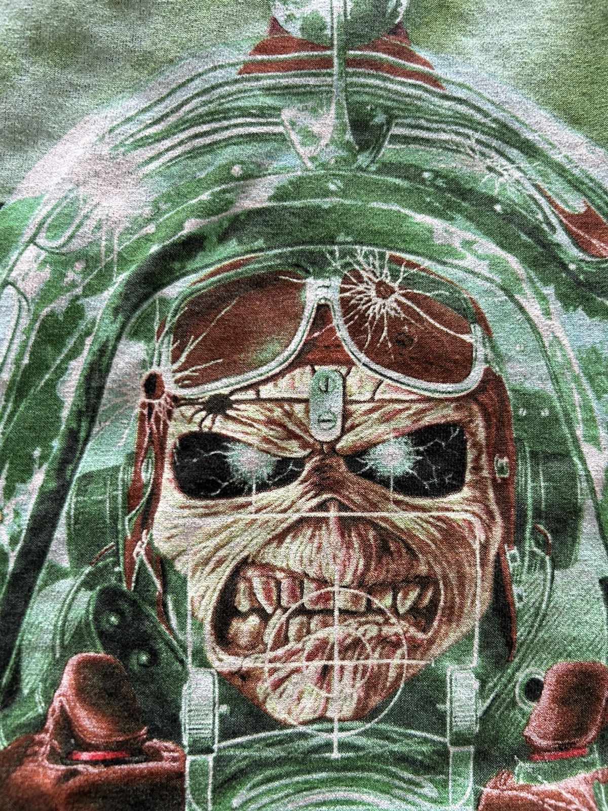 Iron Maiden Iron Maiden Tour tee vintage Rock Band Size US XL / EU 56 / 4 - 4 Thumbnail