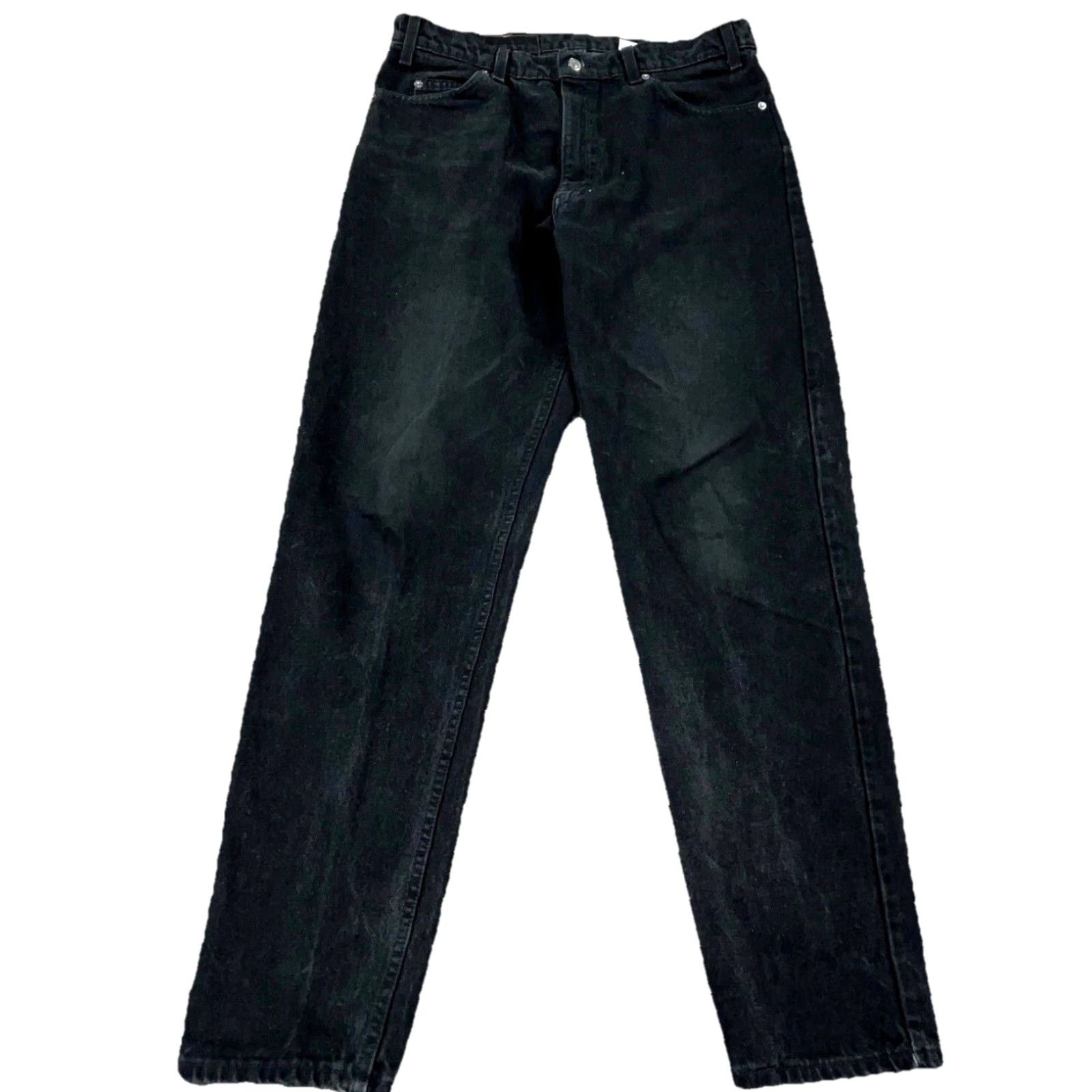 Levi's Vintage Levi's 550 Jeans Men 38x32 Black Relaxed Fit Tapered Orange Tab Baggy 80s Size US 38 / EU 54 - 3 Thumbnail