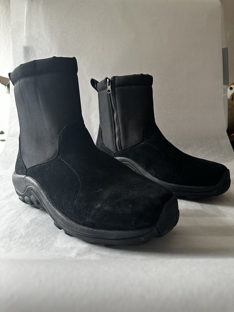 image of Merrell Men's Winter Moc Pull On Shoes in Black (Size 9)