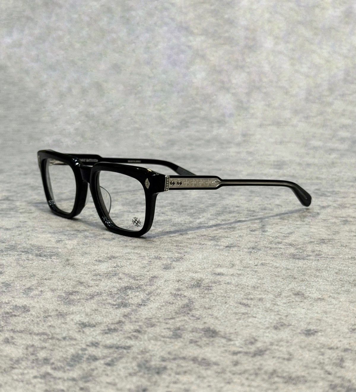 Chrome Hearts CHROME HEARTS BUBBA-A ANTIQUE SILVER- BLACK
