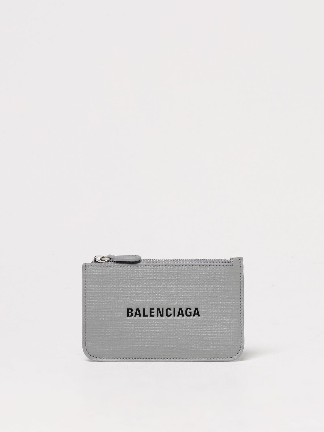 Balenciaga Balenciaga Wallet Woman Grey Size ONE SIZE - 1 Thumbnail