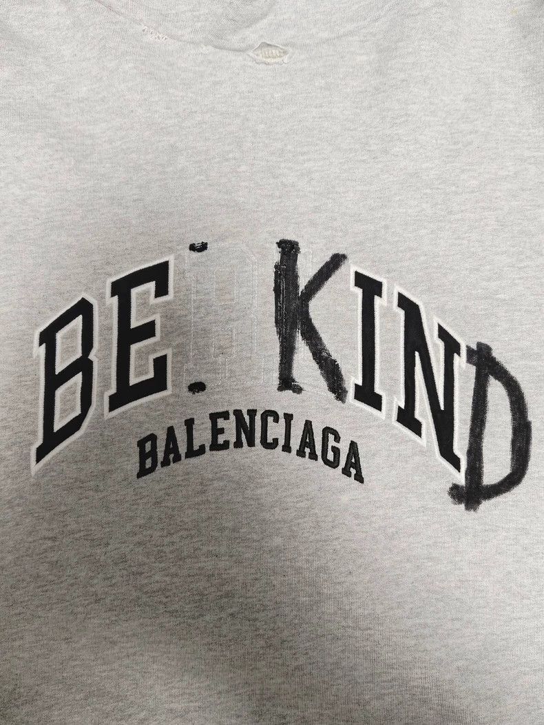 Balenciaga Balenciaga 23fw mud dyed Be Kind Berlin to make old damaged Size US S / EU 44-46 / 1 - 3 Thumbnail