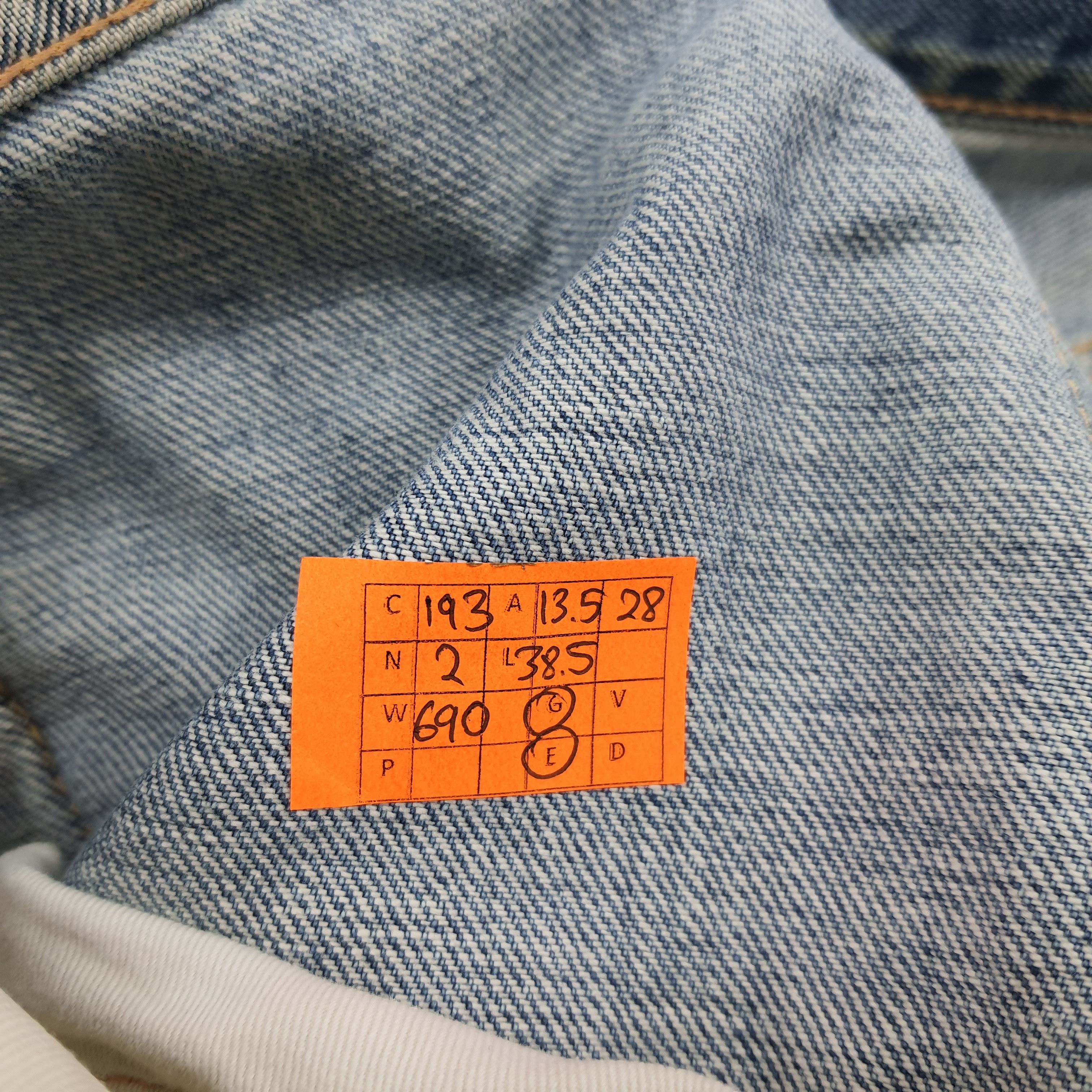 Evisu × Japanese Brand × Vintage Vintage Evisu Salvadge Japan Brand Custom Daicock Jeans Size US 27 - 10 Thumbnail