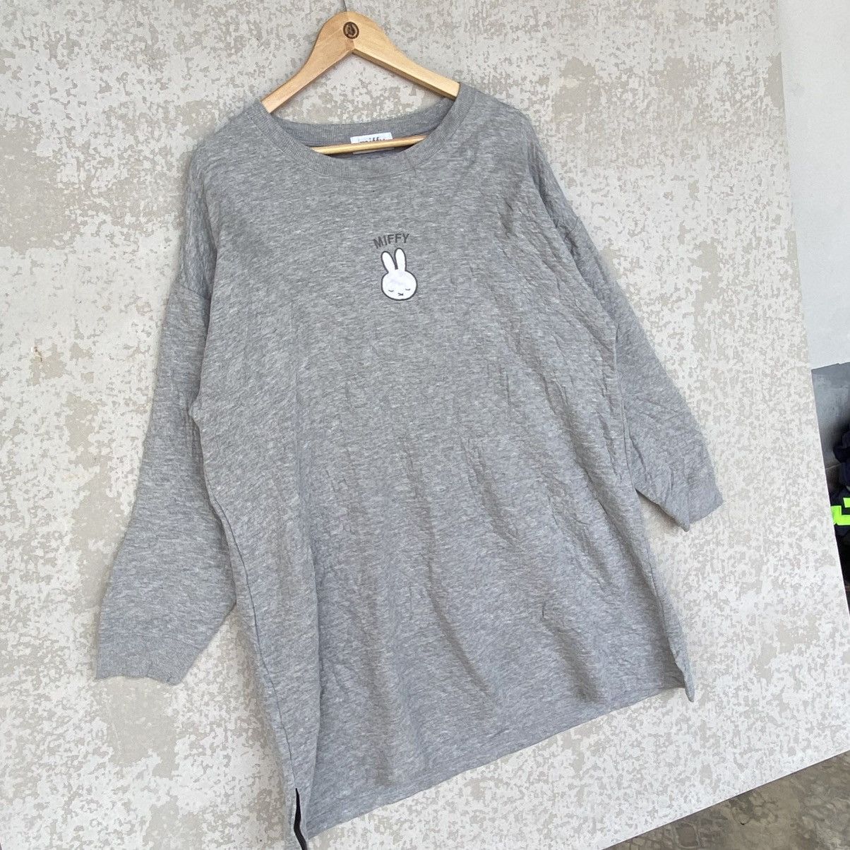 Other Vintage Miffy Small Embroidered Crewneck Sweatshirt Gray Size US XL / EU 56 / 4 - 3 Thumbnail