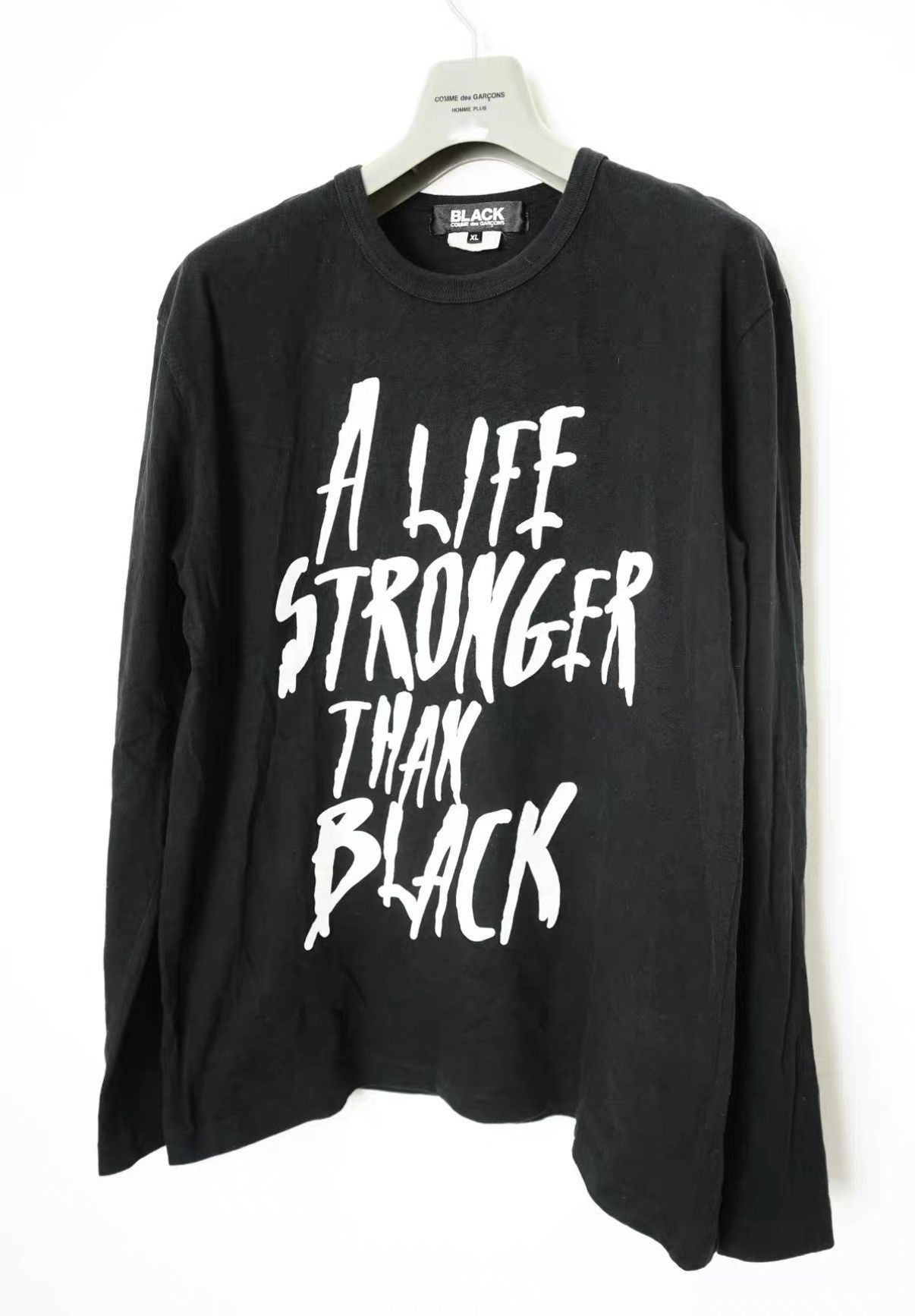 Comme des Garcons Comme des Garçons Archive Slogan Long Sleeve T-shirt Size US L / EU 52-54 / 3 - 2 Thumbnail
