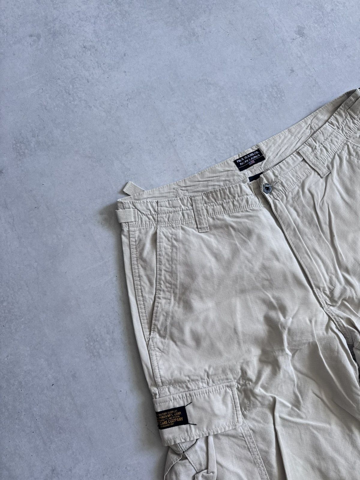 Other Vintage Polo Jeans CO. Ralph Lauren Aviator Baggy Y2K Shorts Size US 32 / EU 48 - 3 Thumbnail