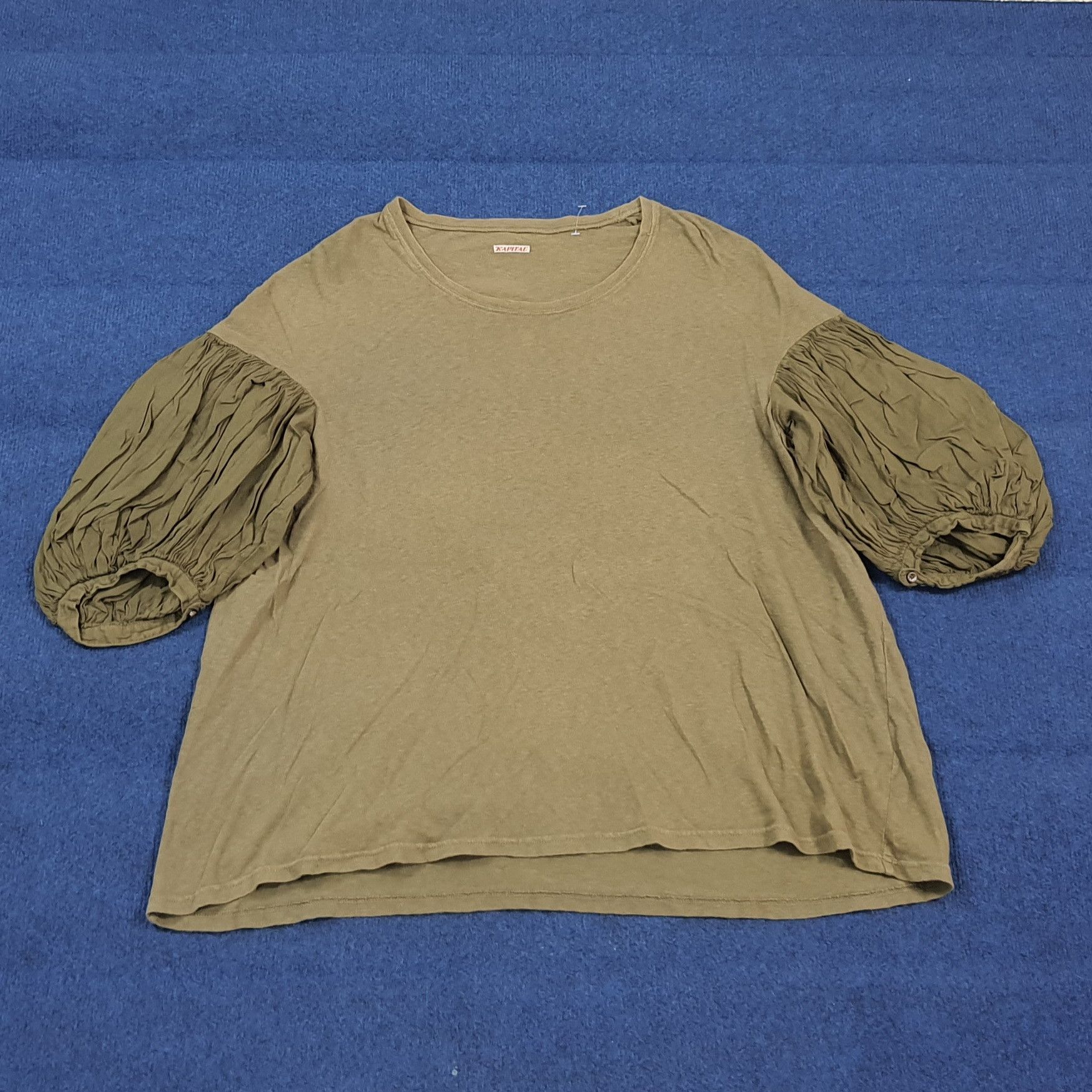 Kapital Vintage KAPITAL Japan Custom Logo Puff Sleeve Boho C301N4 Size XL / US 12-14 / IT 48-50 - 3 Thumbnail