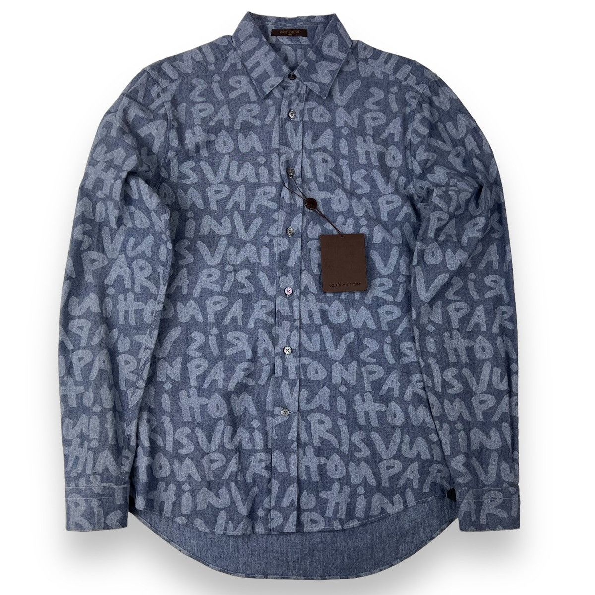 Louis Vuitton × Stephen Sprouse Louis Vuitton x Stephen Sprouse Long Sleeve Shirt Size US S / EU 44-46 / 1 - 2 Thumbnail