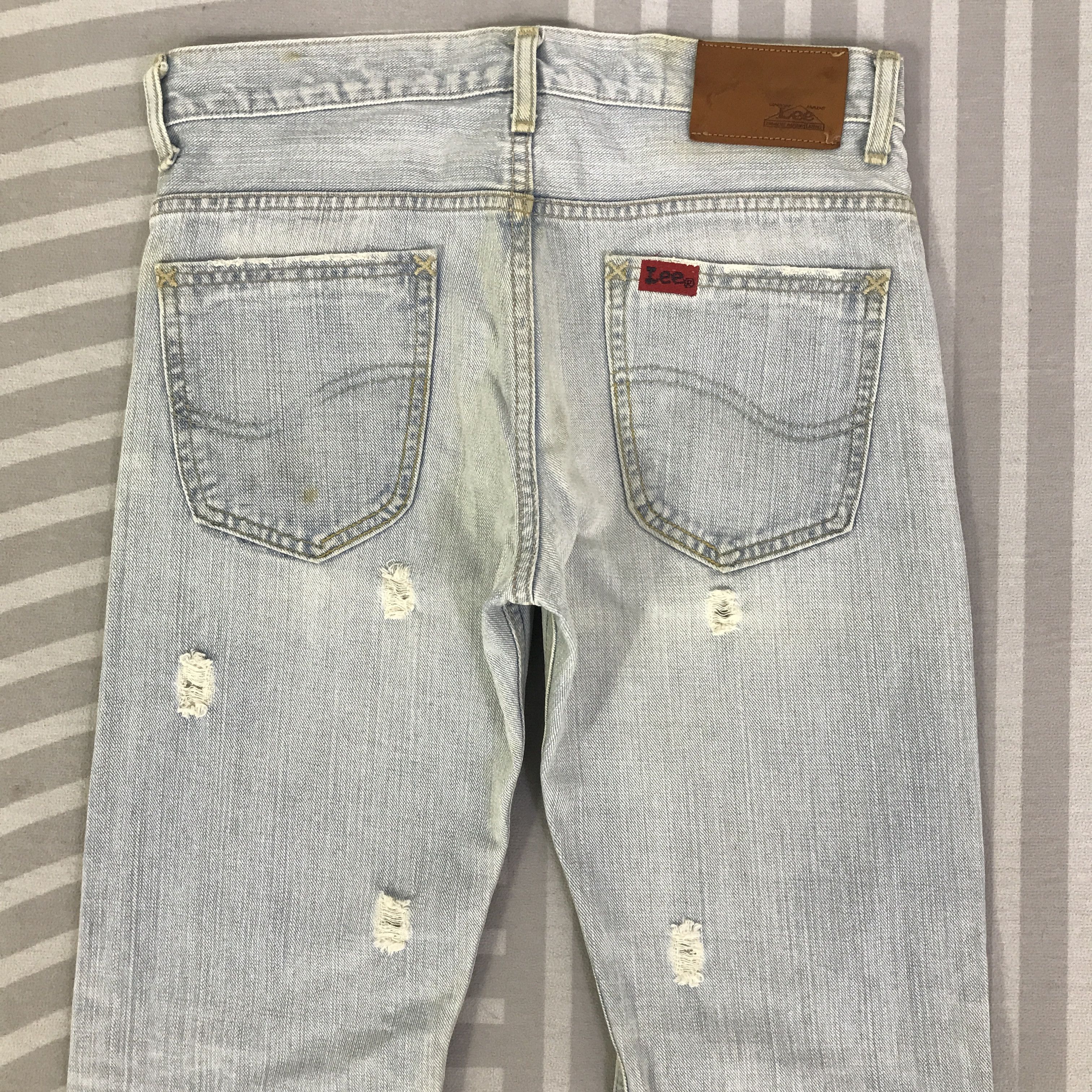 Lee Vintage Lee Jeans light wash denim K74B12 Size US 26 / EU 42 - 5 Thumbnail