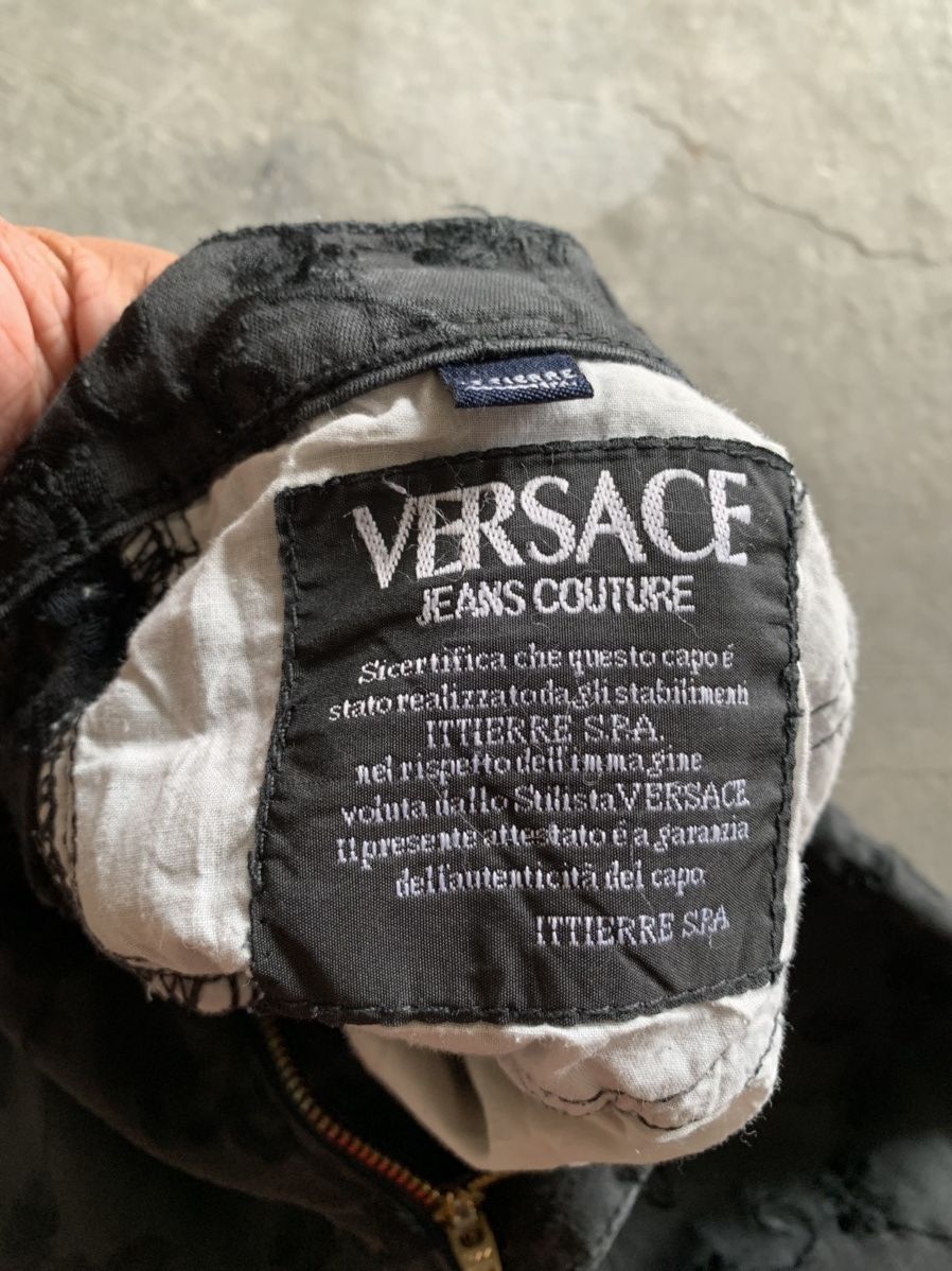 Designer × Versace × Vintage versace all over design floral embroidery luxury Size US 27 - 6 Thumbnail