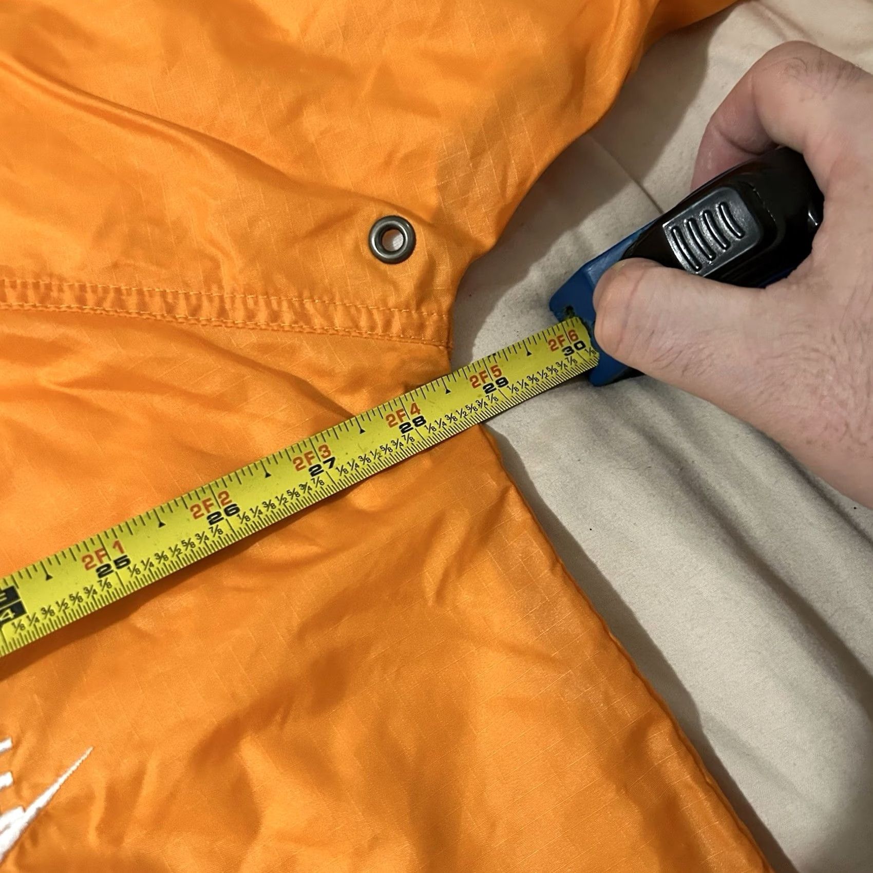 Nike VINTAGE Nike Tennessee Volunteers Windbreaker Track Jacket 2XL Mens Orange 90s Size US XXL / EU 58 / 5 - 7 Thumbnail