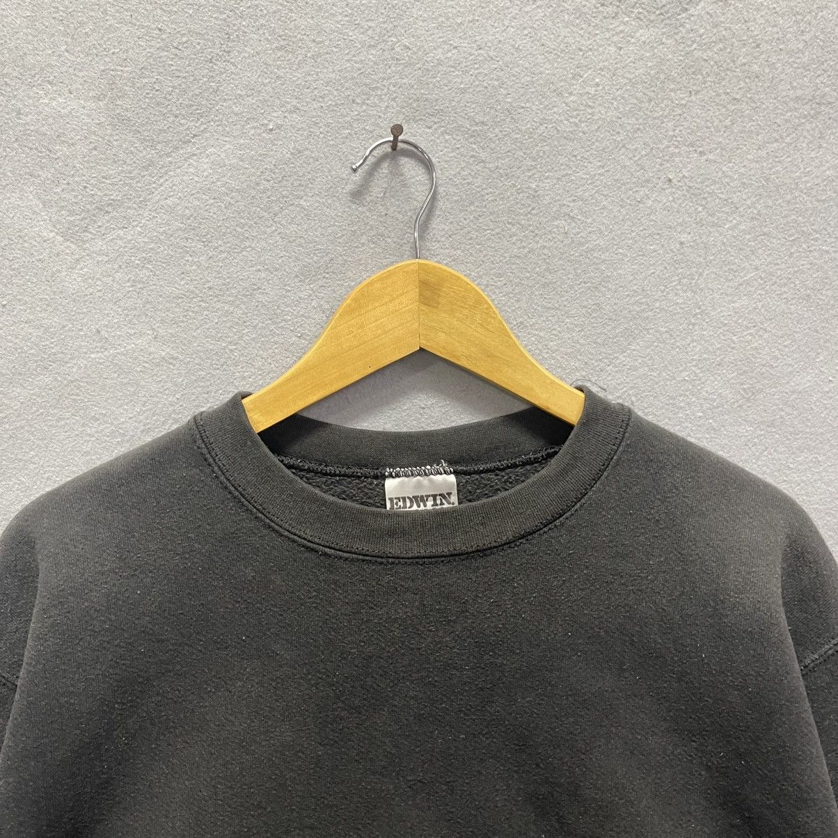 Edwin Edwin Sports Made in USA Crewneck Sweatshirt (Black) Size US M / EU 48-50 / 2 - 2 Thumbnail