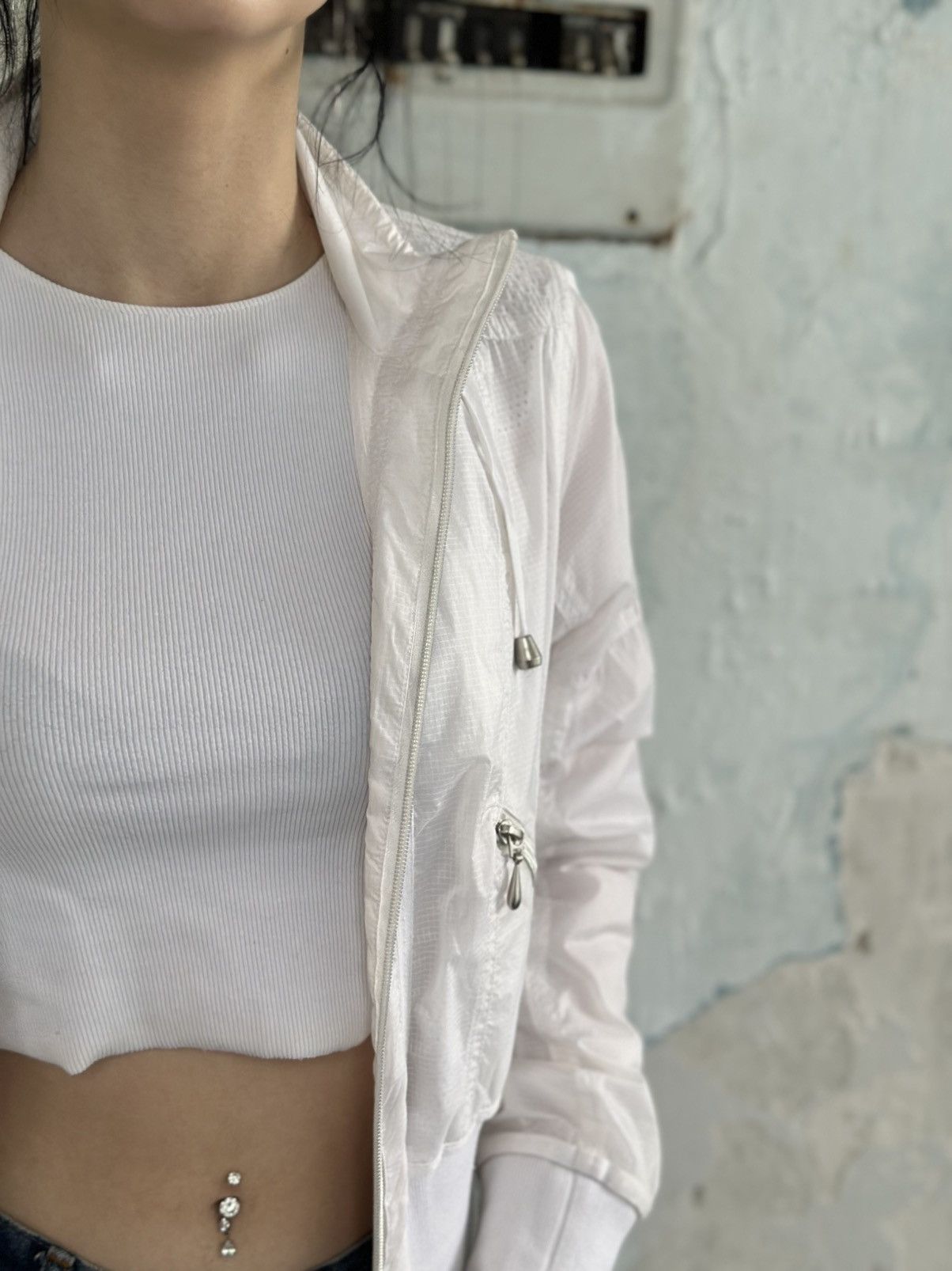 If Six Was Nine VTG Women’s River Island Windbreaker Jacket Size 38 Grunge Size M / US 6-8 / IT 42-44 - 7 Thumbnail