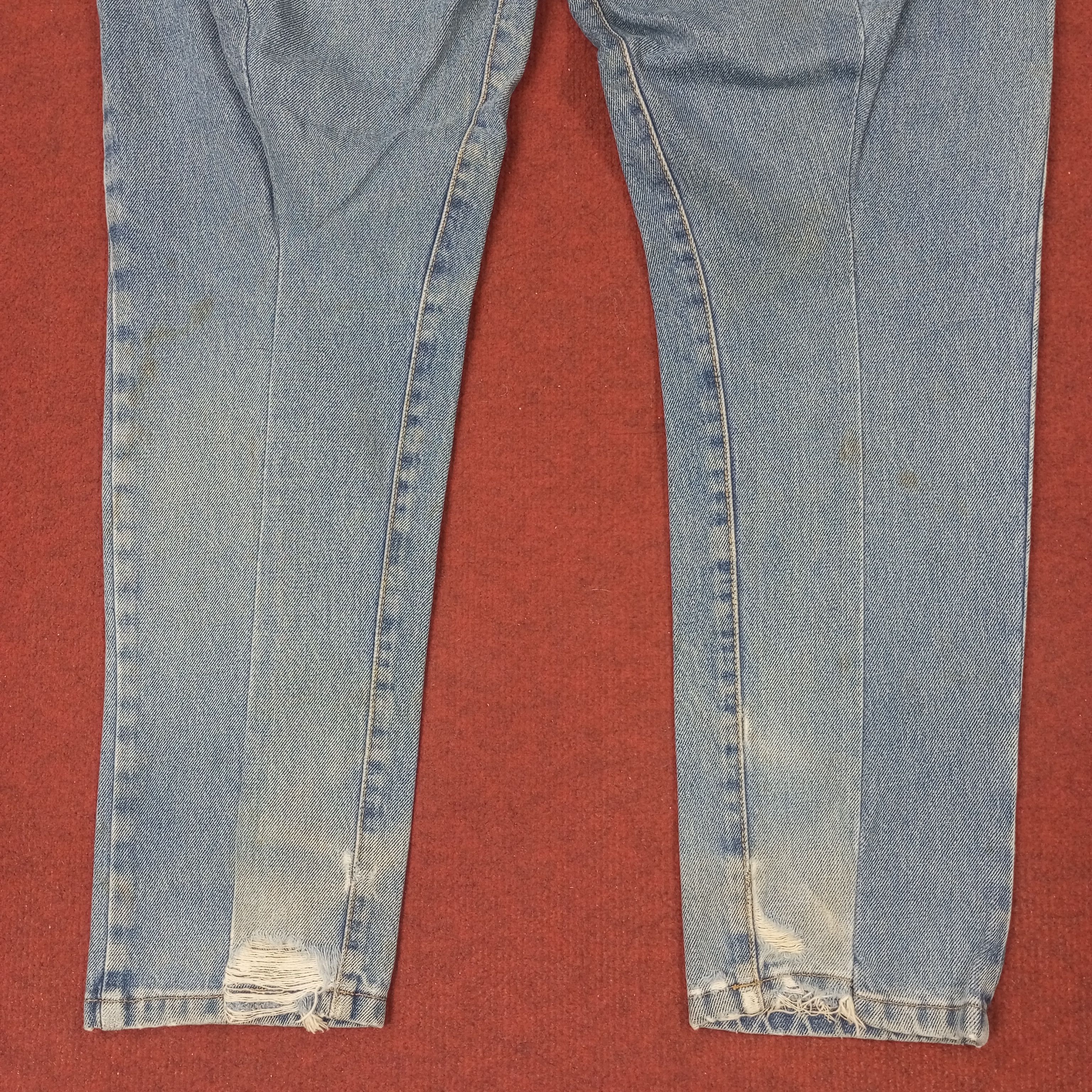 Stussy × Vintage Stussy Made In USA Streetwear Custom Art Jeans c217n28 Size US 32 / EU 48 - 3 Thumbnail