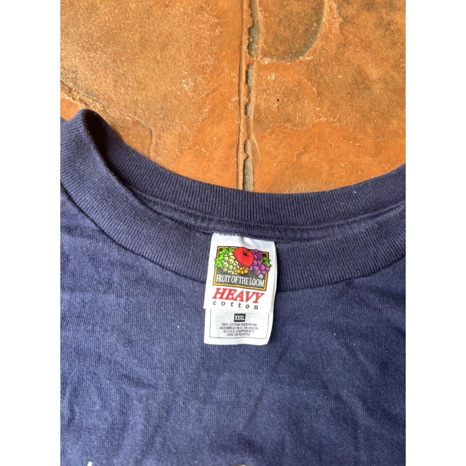 Fruit Of The Loom VINTAGE Minnie Mouse Florida Disney T-Shirt 3XL Men Blue Cotton Graphic Print 90s Shirt Mens Size US XXL / EU 58 / 5 - 2 Thumbnail