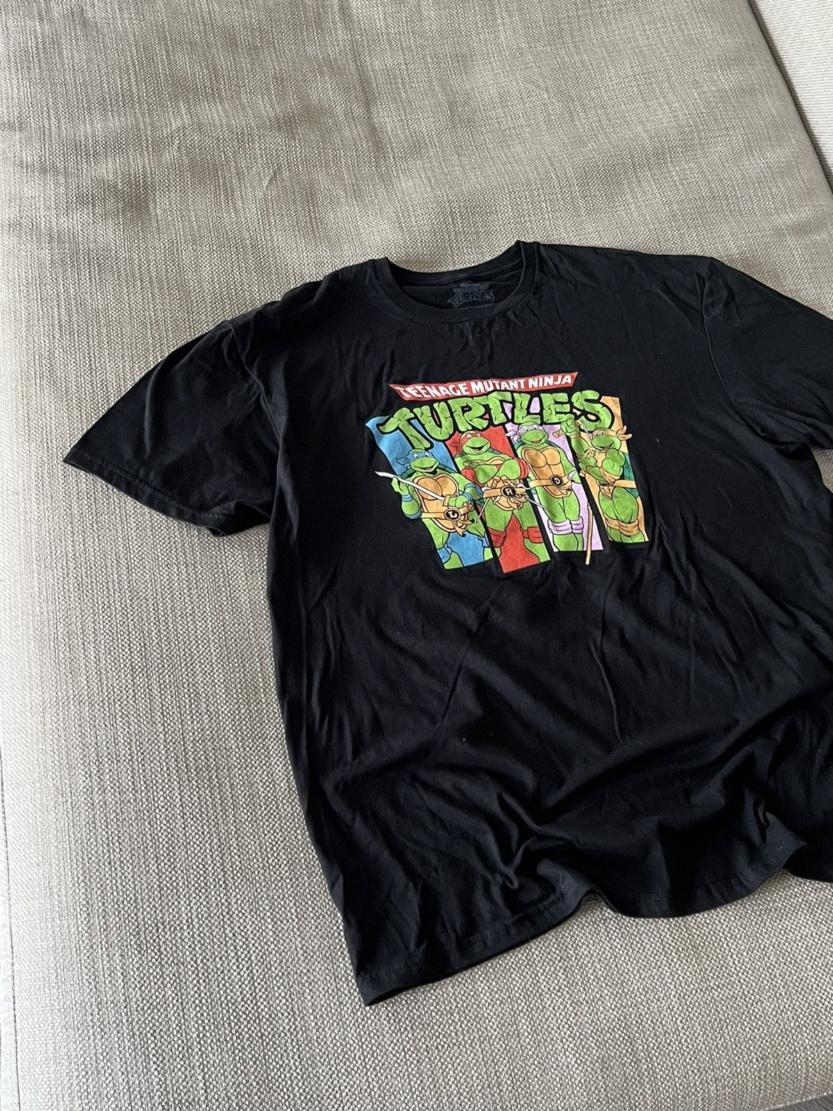 Cartoon Network × Vintage Teenage Mutant Ninja Turtles Movie Comics Tee Size US XL / EU 56 / 4 - 5 Thumbnail
