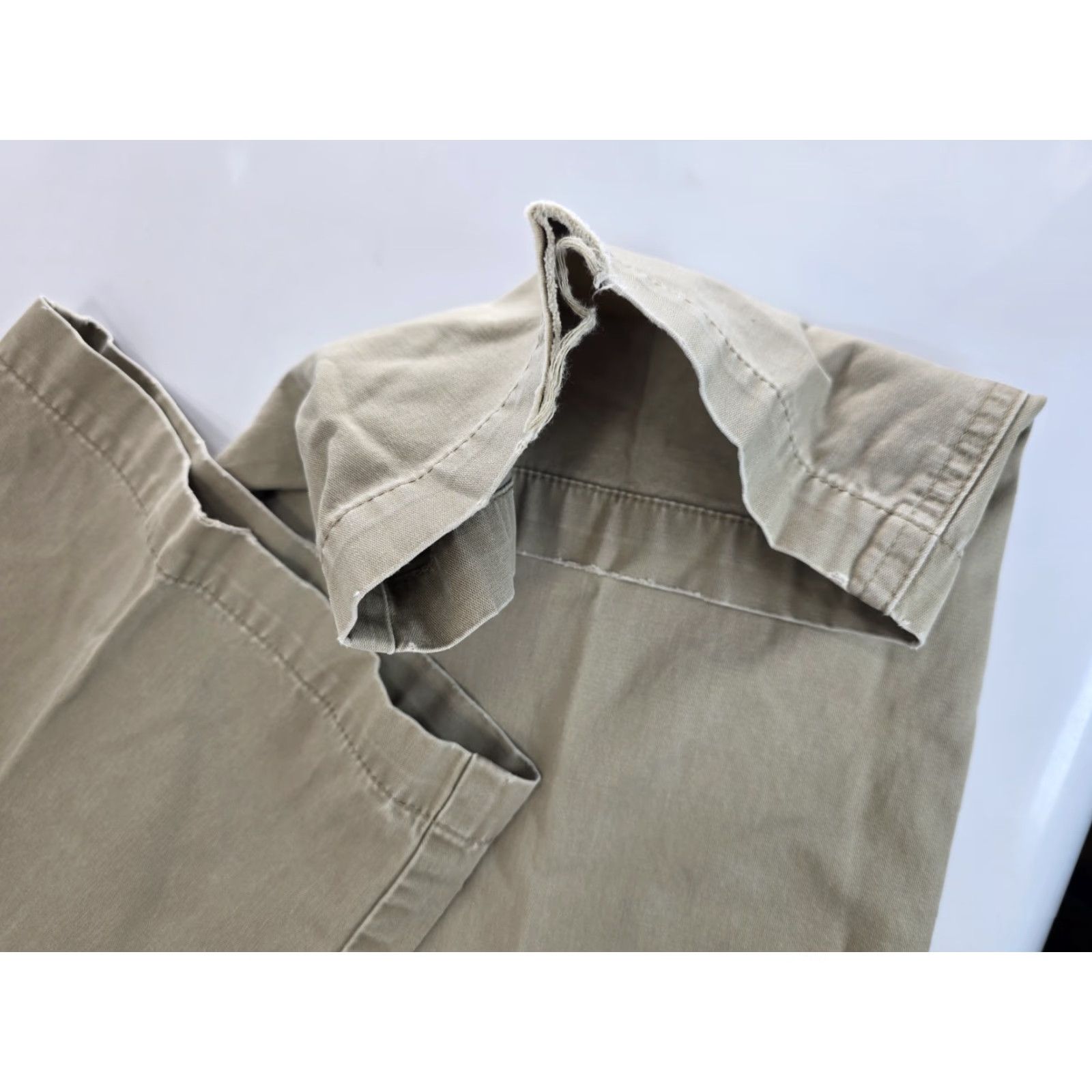 Dockers Dockers Men’s Chino Pants - Khaki - Size 38x34 - Cotton Elastane - Regular - Button Zip Pockets - Casual Business Travel Set Size US 38 / EU 54 - 4 Thumbnail