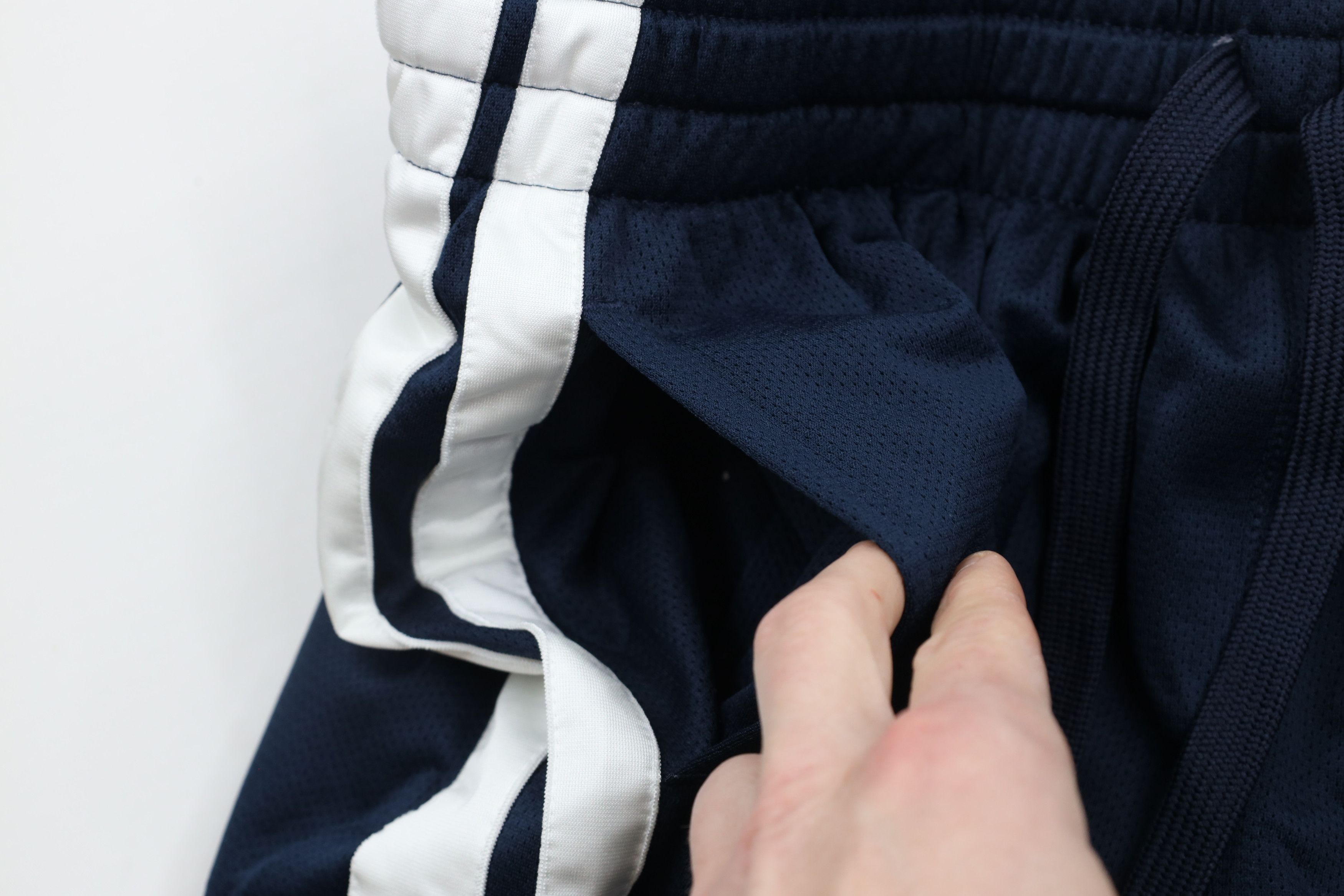 Nike × Vintage Vintage Nike Mini Swoosh Spell Out Wide Leg Mesh Sweatpants Size US 38 / EU 54 - 6 Thumbnail