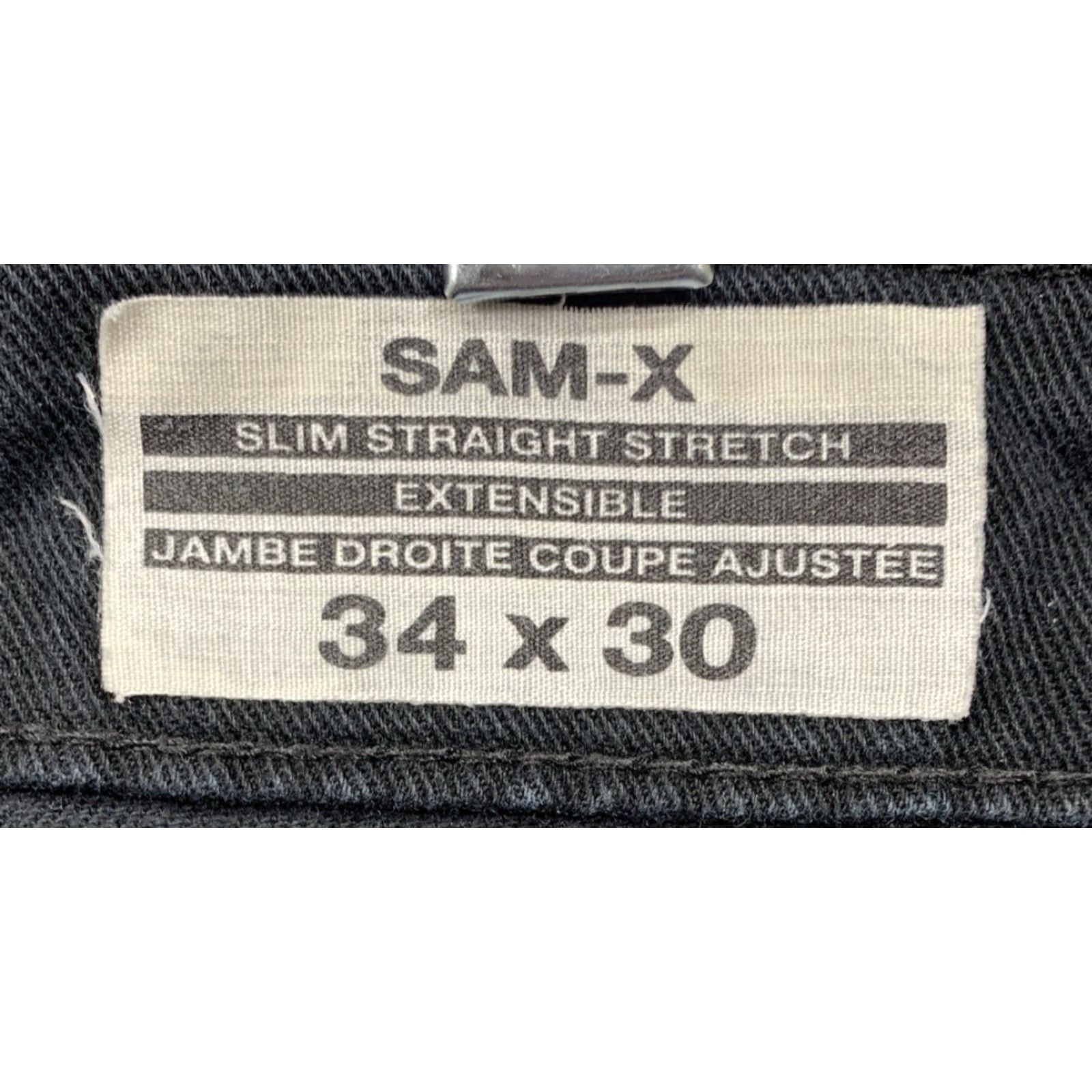 Buffalo David Bitton Buffalo David Bitton Jeans Men's Slim Straight Stretch Black 5-Pocket Sz 35/28.5 Size US 35 - 7 Thumbnail