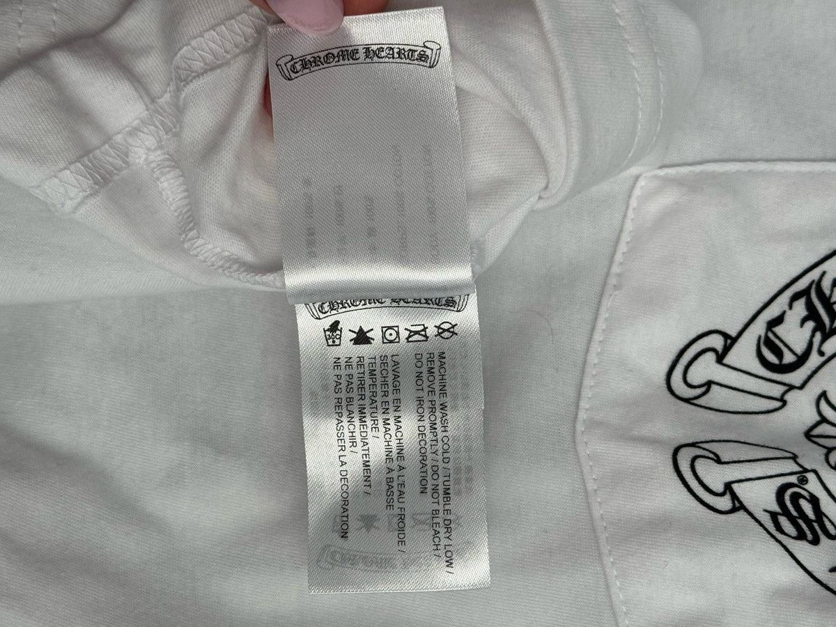 Chrome Hearts Chrome Hearts "Los Angeles" White Long Sleeve Size S / US 4 / IT 40 - 6 Thumbnail