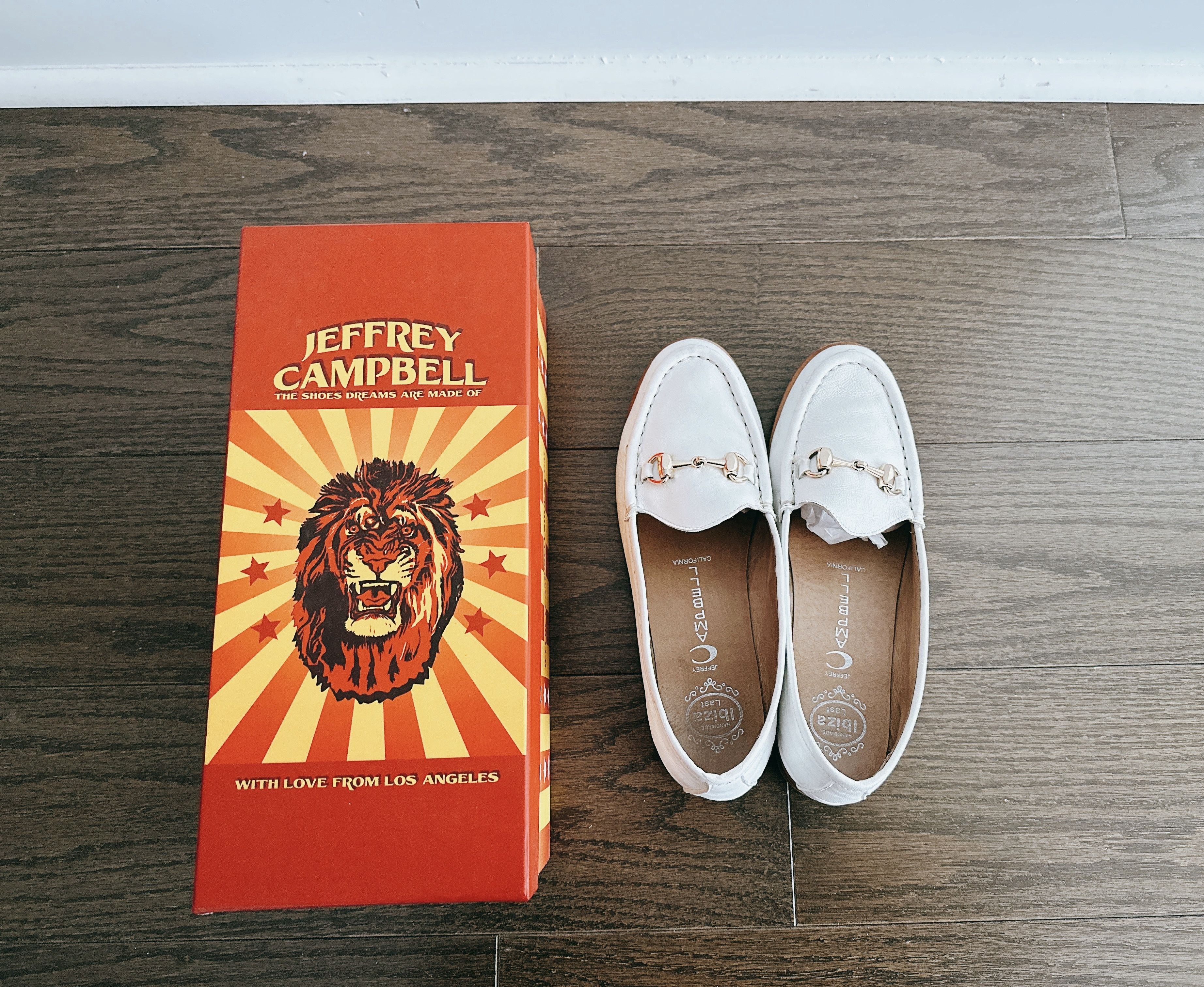 Jeffrey Campbell JEFFREY CAMPBELL Garcon White Loafers - Size 7 Size US 7 / IT 37 - 1 Thumbnail