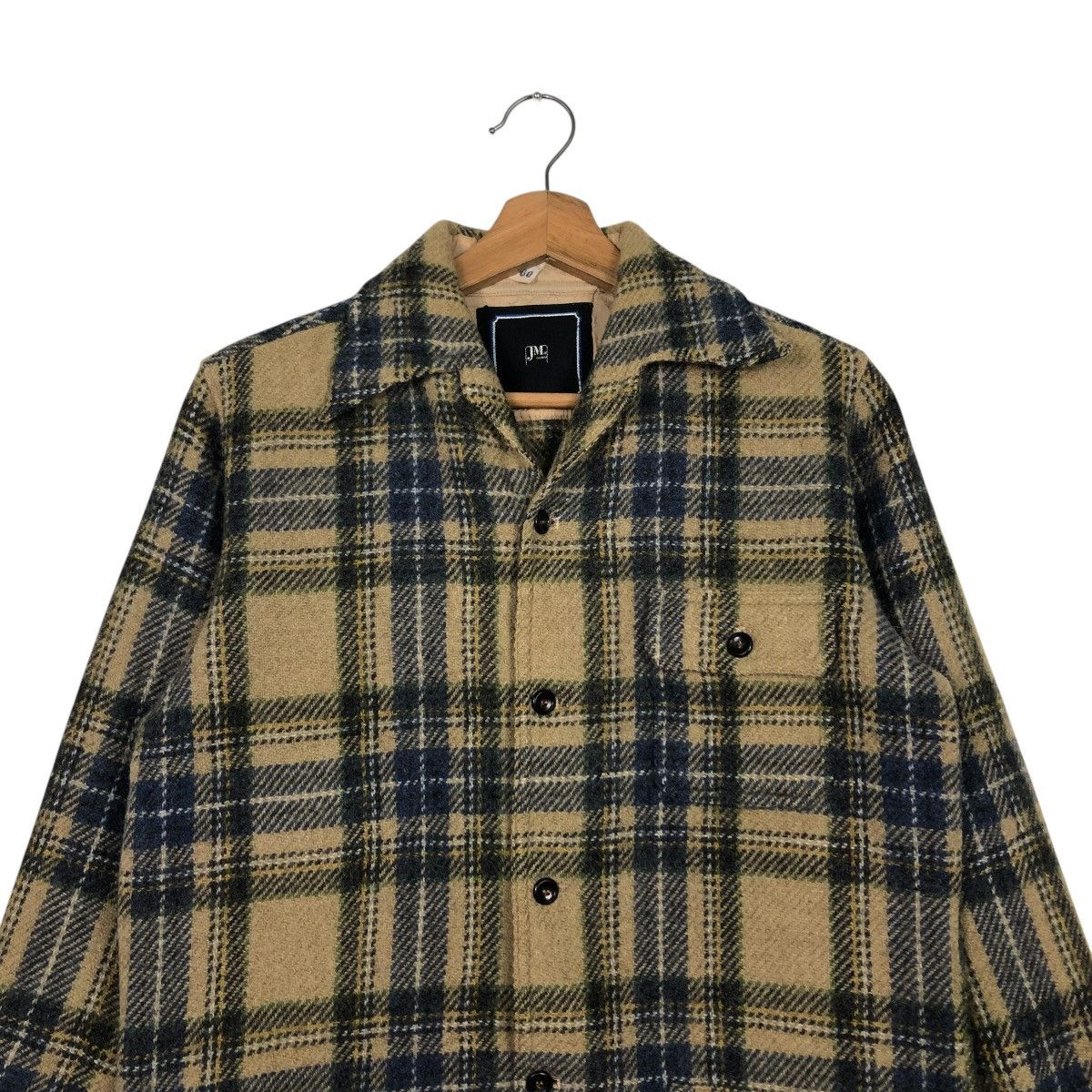 Japanese Brand 🔥VINTAGE FLANNEL SHIRT JACKET TARTAN JM ISSEY MIYAKE Size US M / EU 48-50 / 2 - 5 Thumbnail