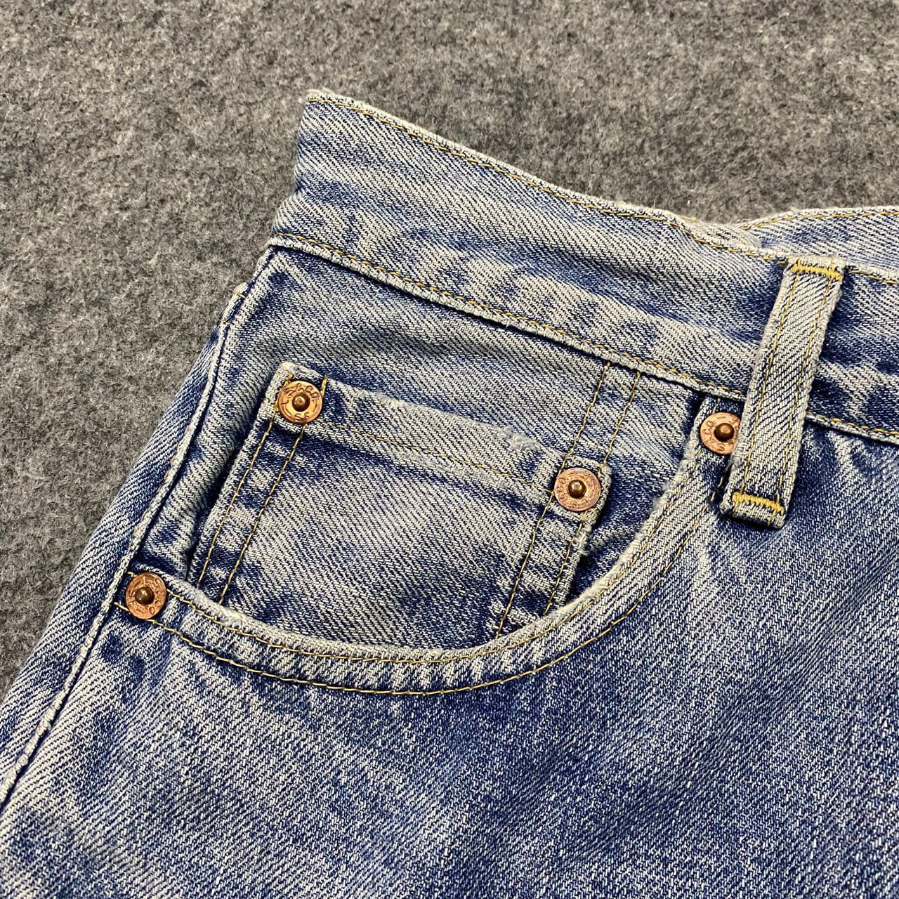 Levi's Vintage Clothing Vintage Levis Big E Selvegde Denim Kurt Cobain Style Size US 29 - 9 Thumbnail