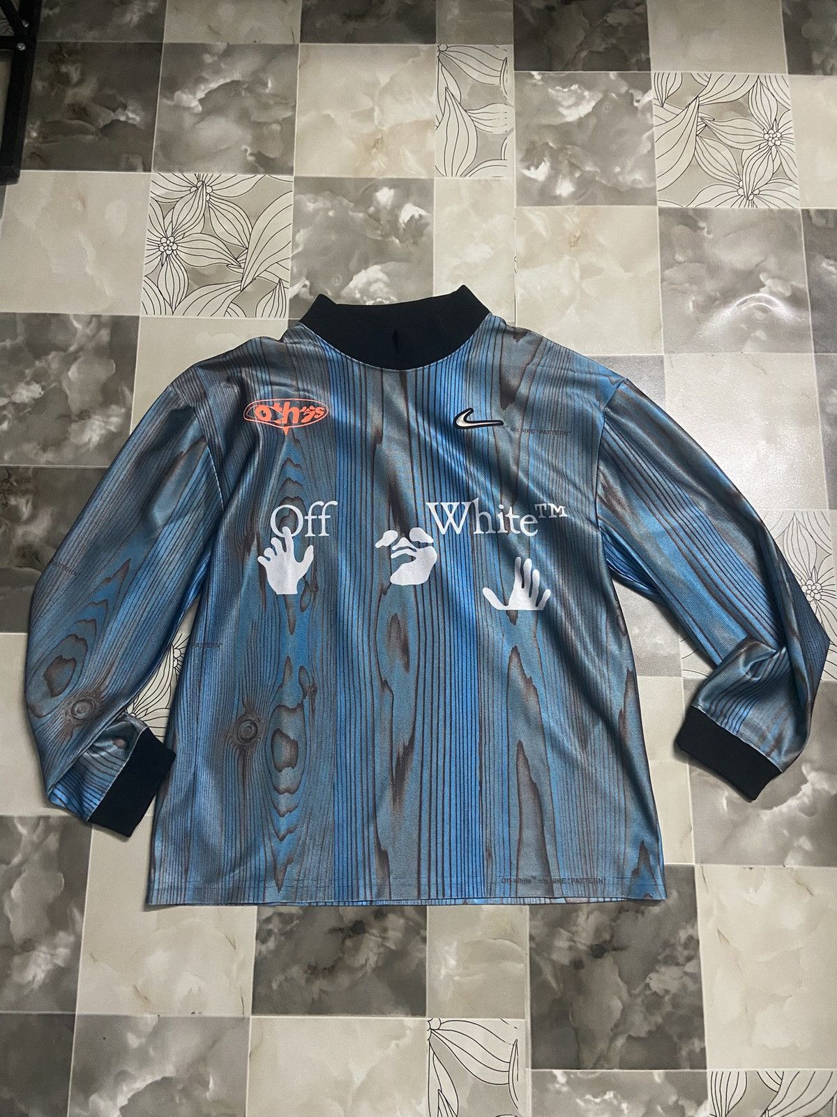 Nike × Off-White Nike x Off-White Long Sleeve Jersey Size US M / EU 48-50 / 2 - 1 Thumbnail