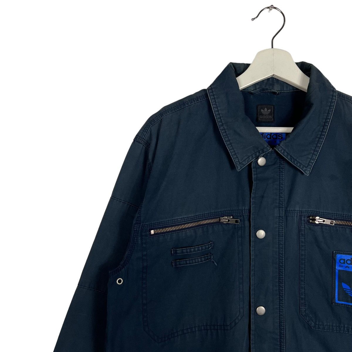 Adidas 🔥 VINTAGE ADIDAS SAFETY CARGO UTILITY JACKET Size US M / EU 48-50 / 2 - 7 Thumbnail