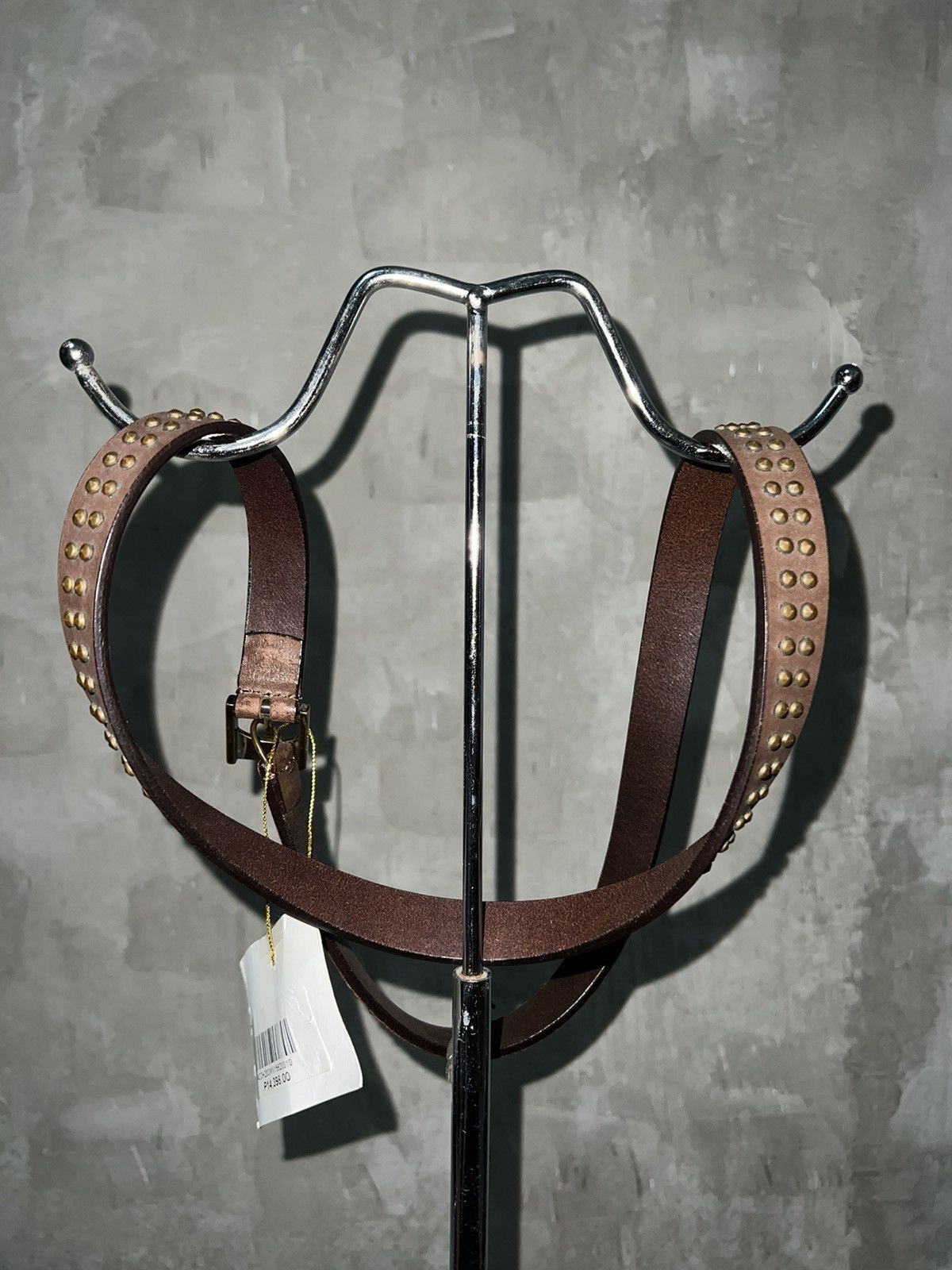 Dior × Hedi Slimane Dior A/W 05 Rivet Studs Belt | Grailed