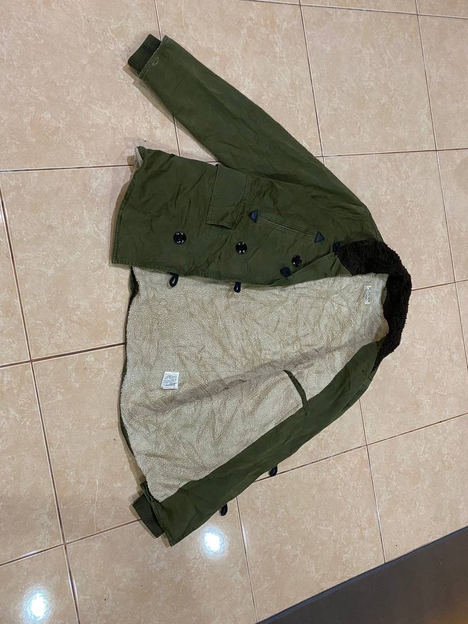 Polo Ralph Lauren Vintage Y2K Polo Ralph Lauren Double Breasted Coat Size US L / EU 52-54 / 3 - 4 Thumbnail