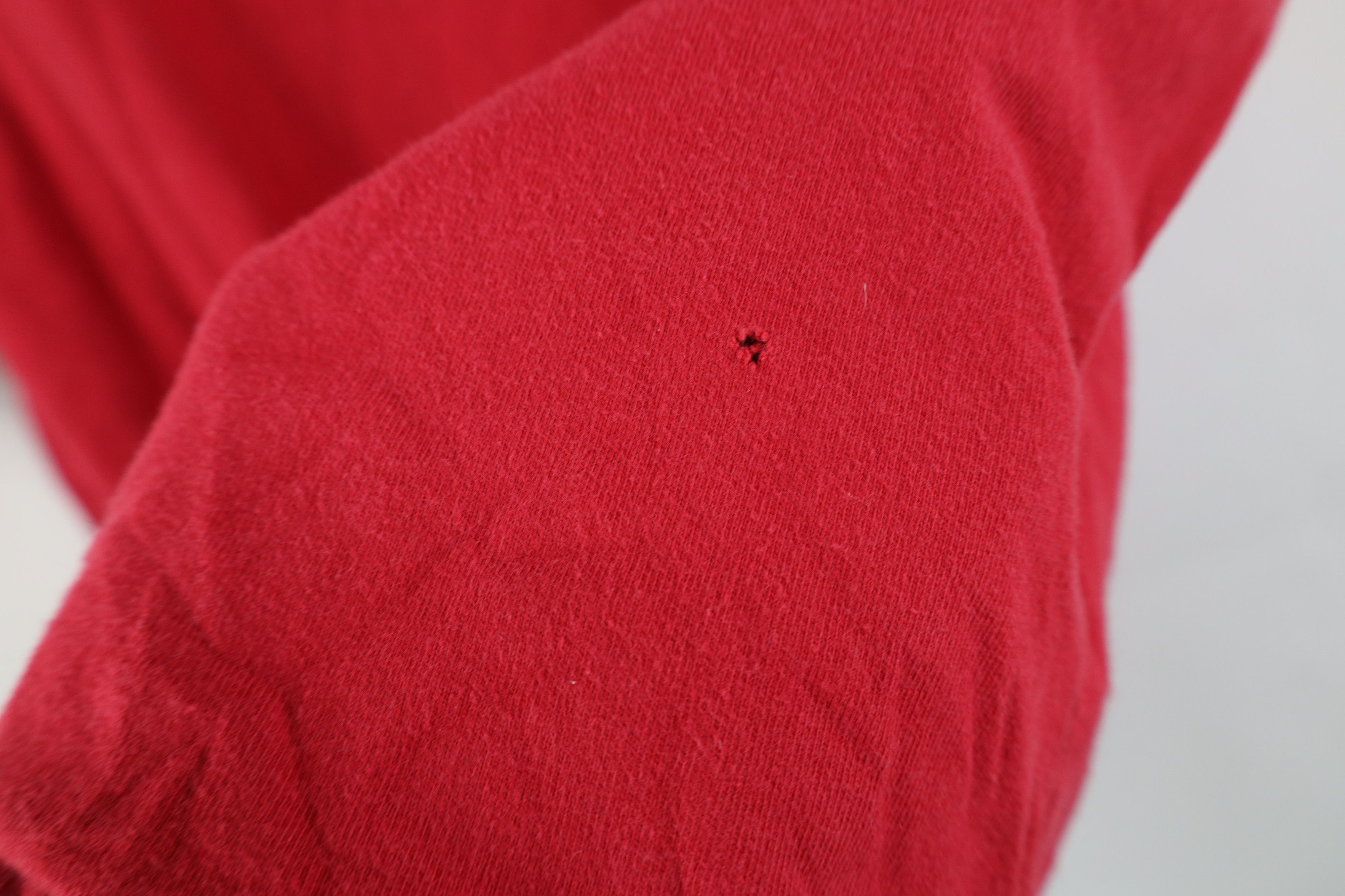 Levi's Vintage 90s Levis Spell Out Short Sleeve T-Shirt Red Size M / US 6-8 / IT 42-44 - 7 Thumbnail