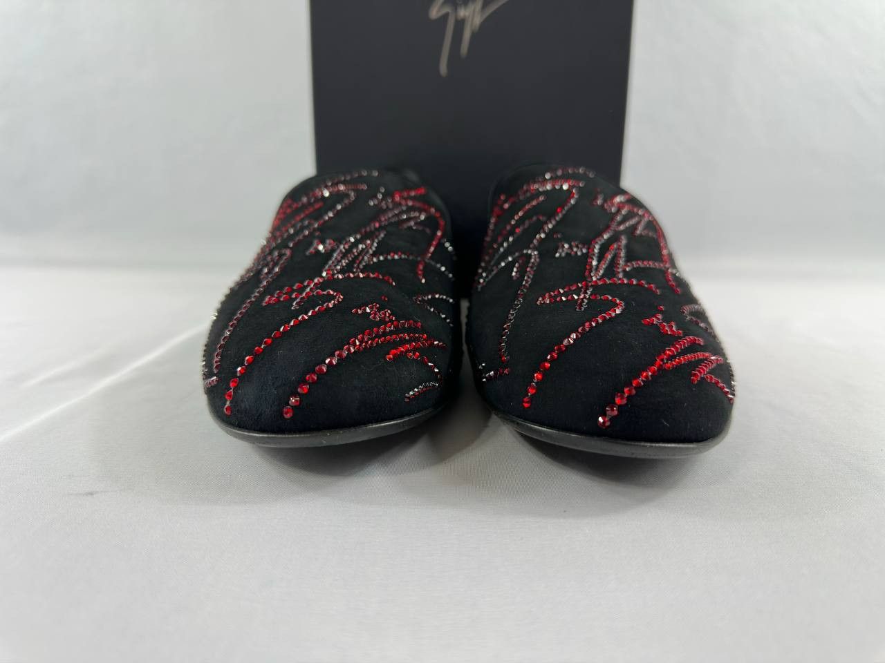 Giuseppe Zanotti Giuseppe Zanotti G-Glam Crystal Logo Loafer Size US 10 / EU 43 - 4 Thumbnail