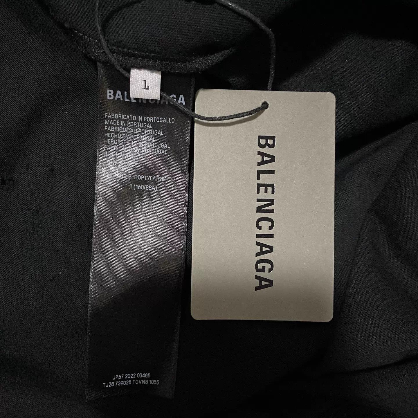 Balenciaga Balenciaga Black BB Bitcoin Mud Dyed T-Shirt Size1 Size S / US 4 / IT 40 - 4 Thumbnail