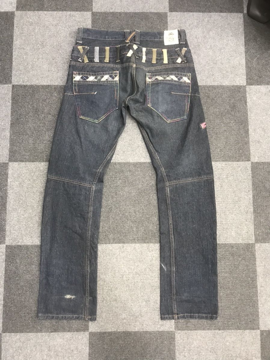 Other Double Waist💥Dominate Handcrafted Double Waist Punk Jeans Size US 33 - 8 Thumbnail