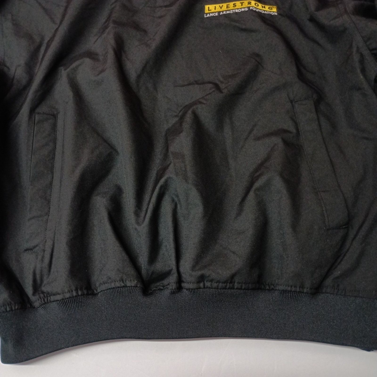 Nike Men's Nike Black Cycling Jacket Windbreaker S Y2K Livestrong Size US S / EU 44-46 / 1 - 2 Thumbnail