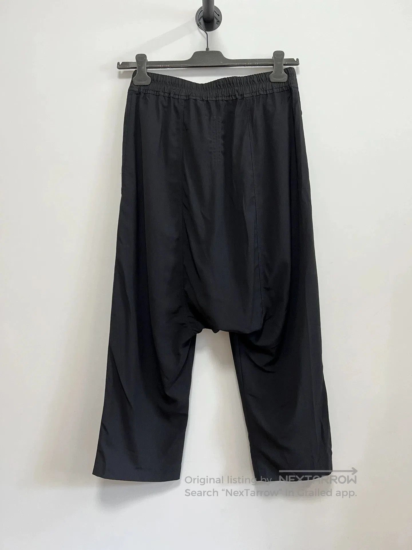 Rick Owens Rick Owens Black Pants with Unique Style. Size US 32 / EU 48 - 3 Thumbnail