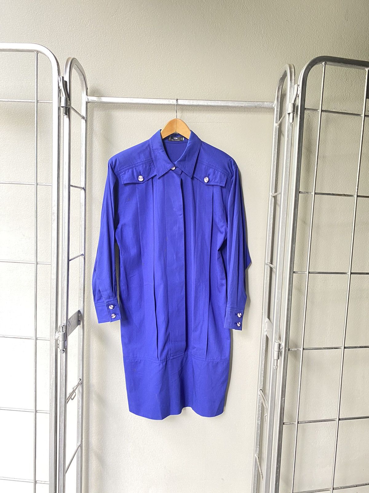 Karl Lagerfeld Karl Lagerfeld vintage blue dress Size ONE SIZE - 2 Thumbnail
