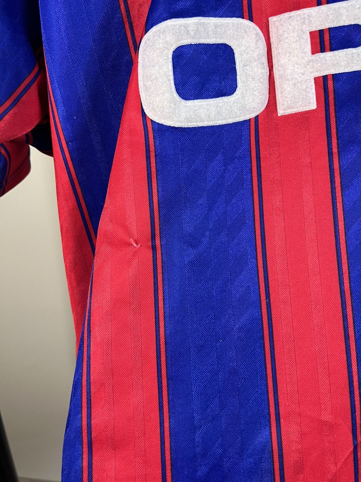 Adidas Bayern Munich 1995 Soccer #18 Klinsmann Adidas Jersey Sz L Size US L / EU 52-54 / 3 - 3 Thumbnail