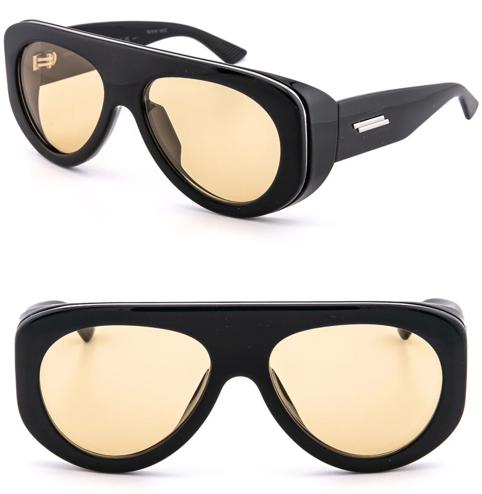 Bottega Veneta BOTTEGA VENETA 1362 BV1362S SCUDO Black Sunglasses 005 Size ONE SIZE - 1 Thumbnail
