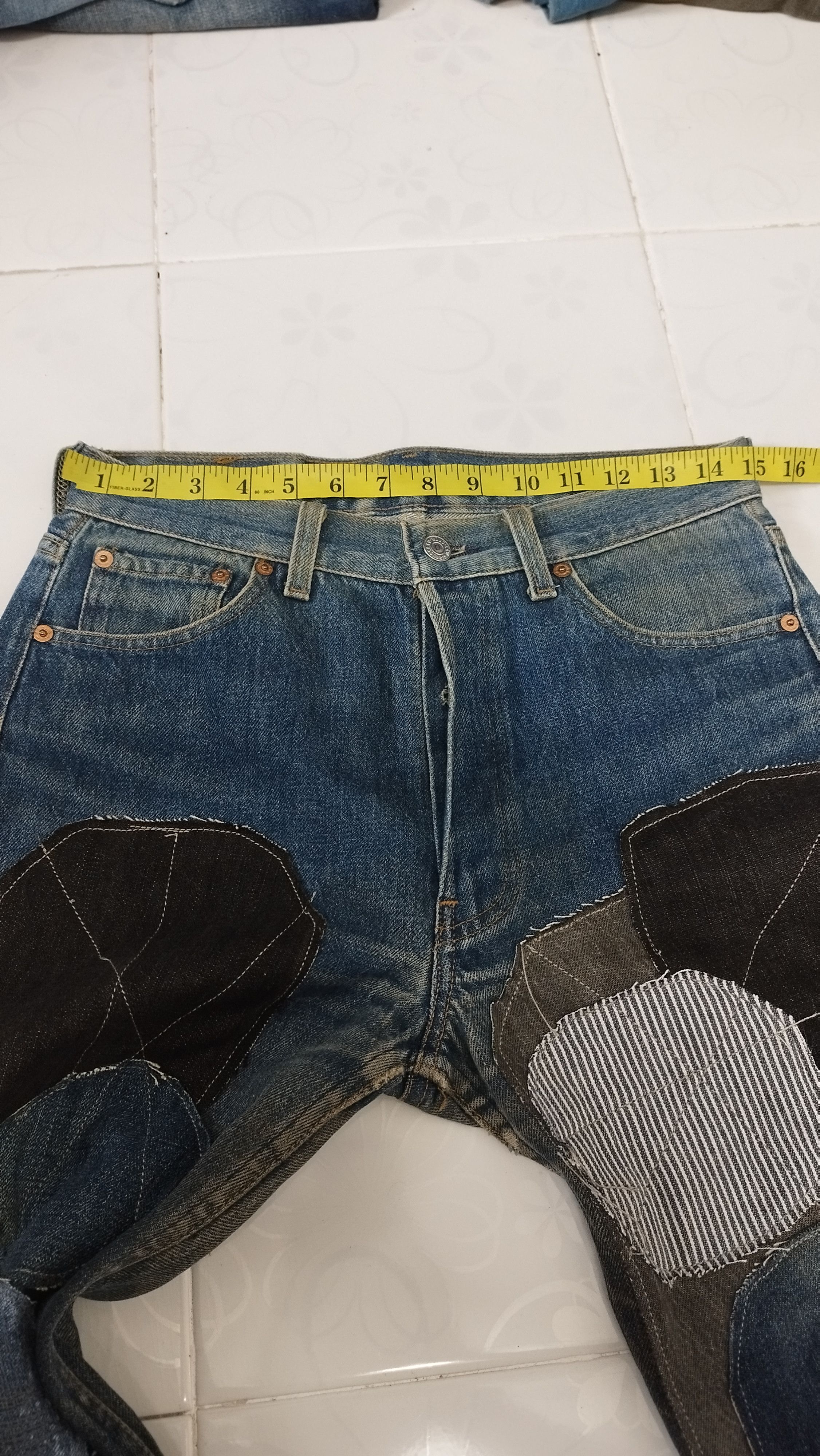 Levi's Vintage Clothing Levis 501 90s Size US 30 / EU 46 - 11 Thumbnail