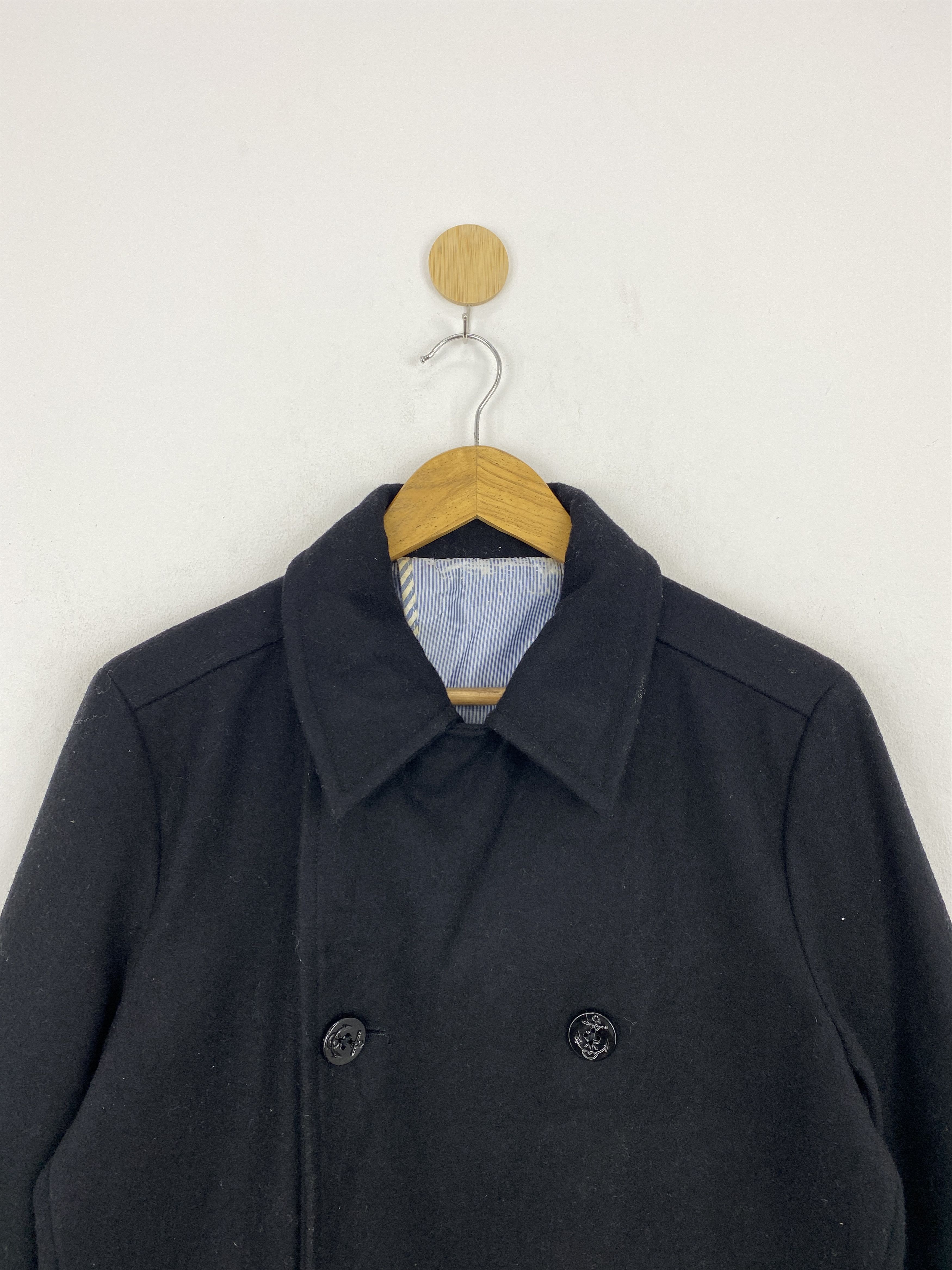 Beams Plus Vintage Beams Heart Double Breasted Wool Jacket Size US S / EU 44-46 / 1 - 2 Thumbnail